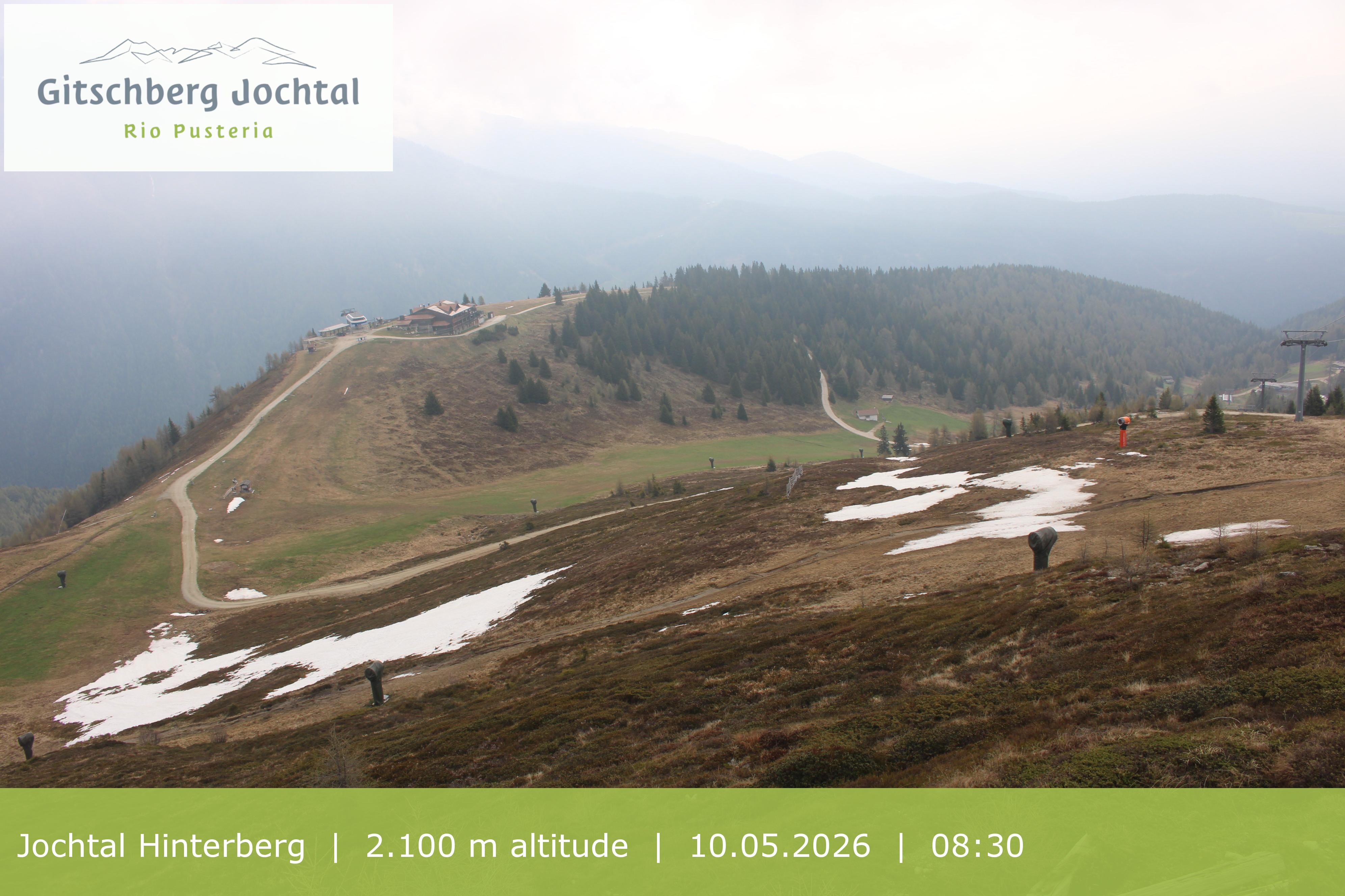 Archived image Webcam: View at Jochtal