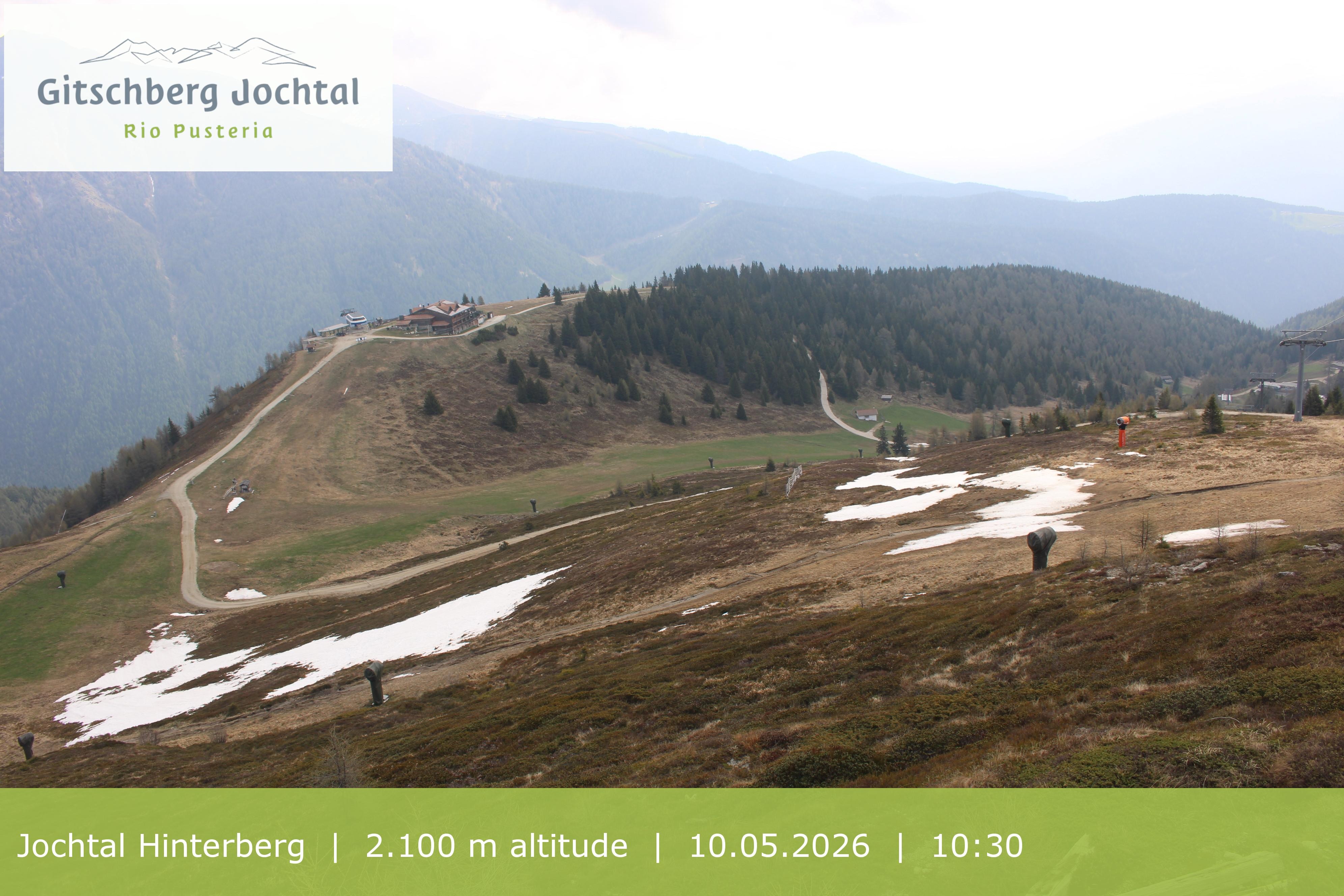 Archived image Webcam: View at Jochtal