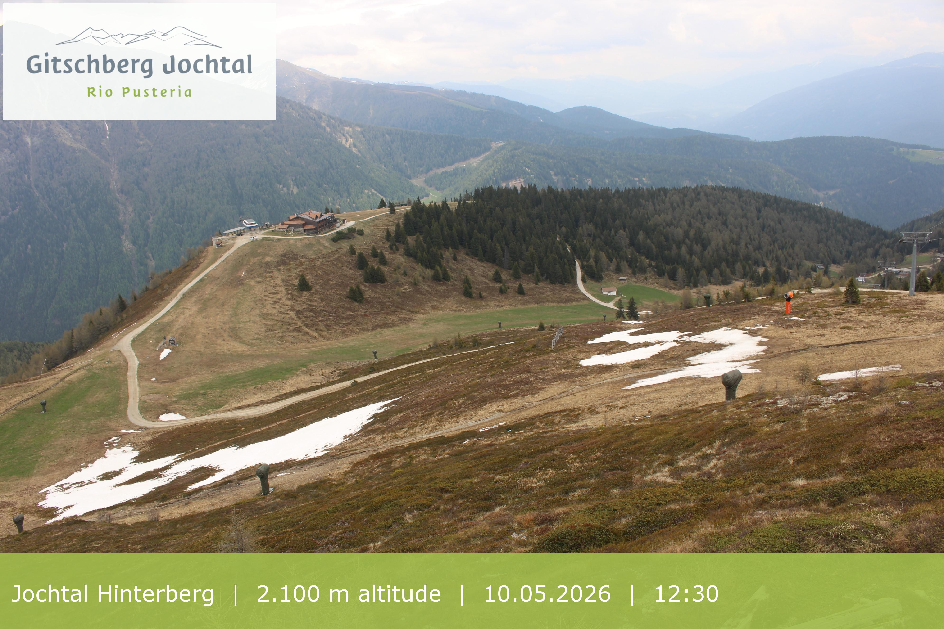 Archived image Webcam: View at Jochtal