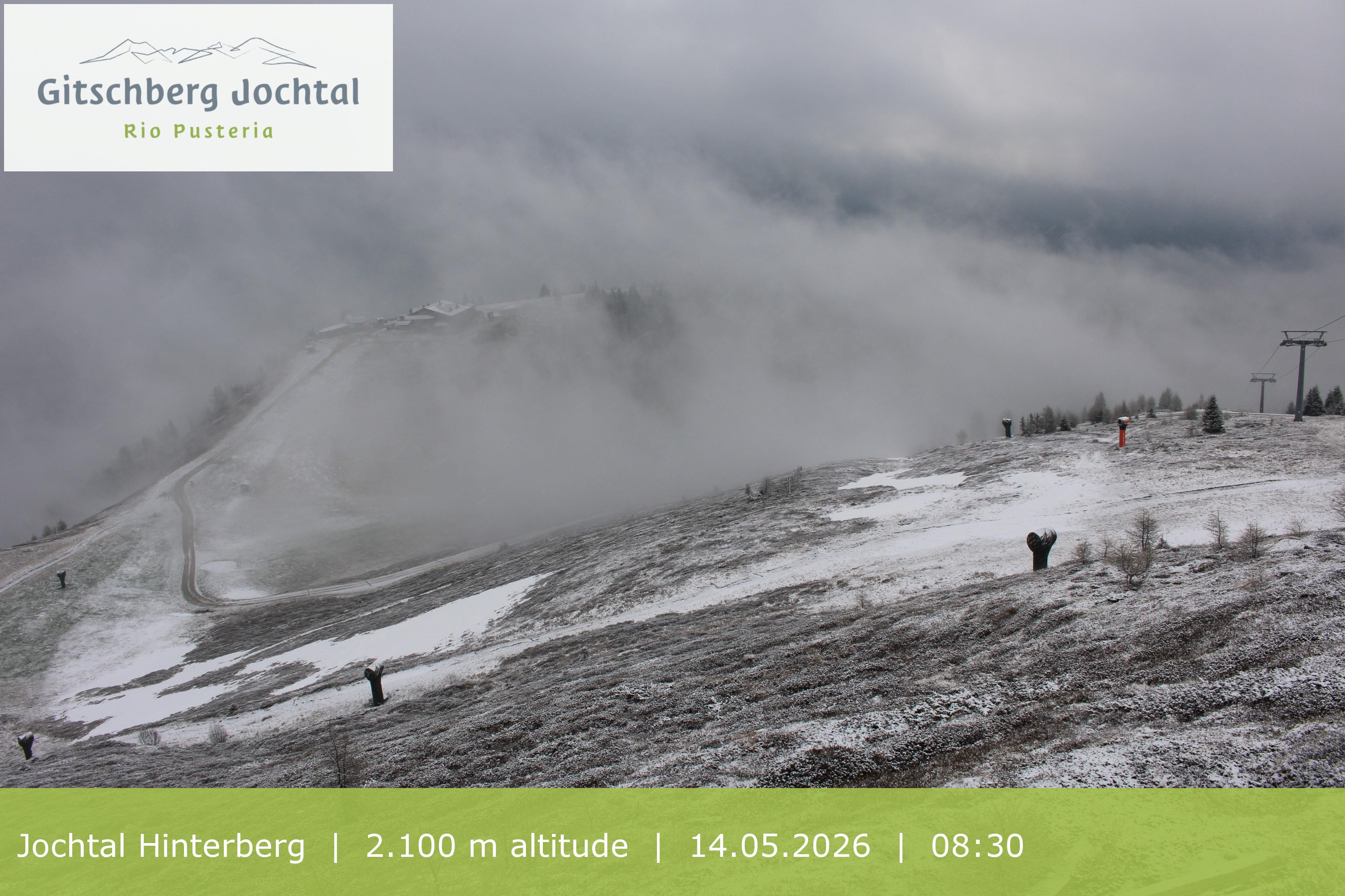 Archived image Webcam: View at Jochtal
