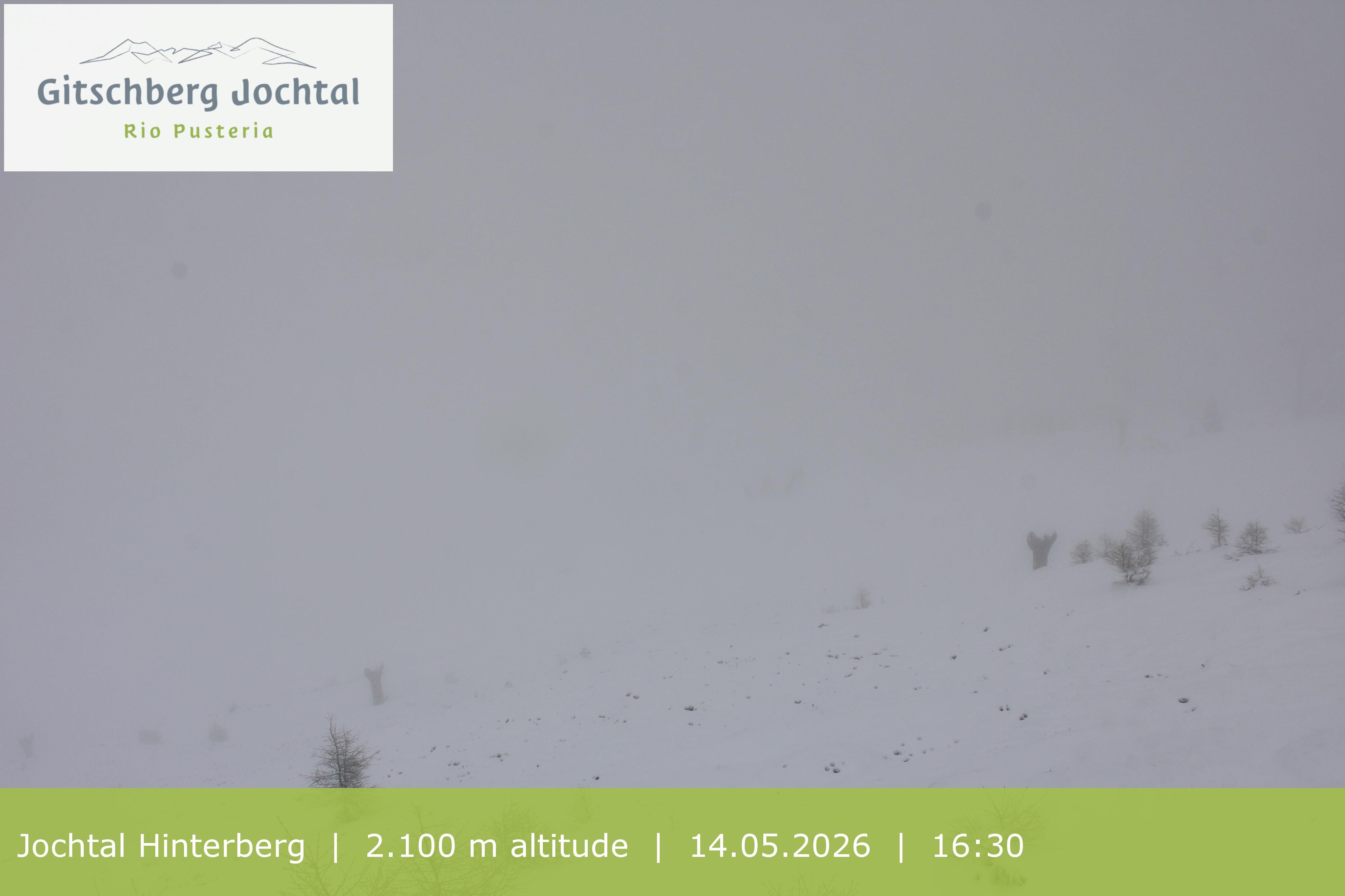 Archived image Webcam: View at Jochtal