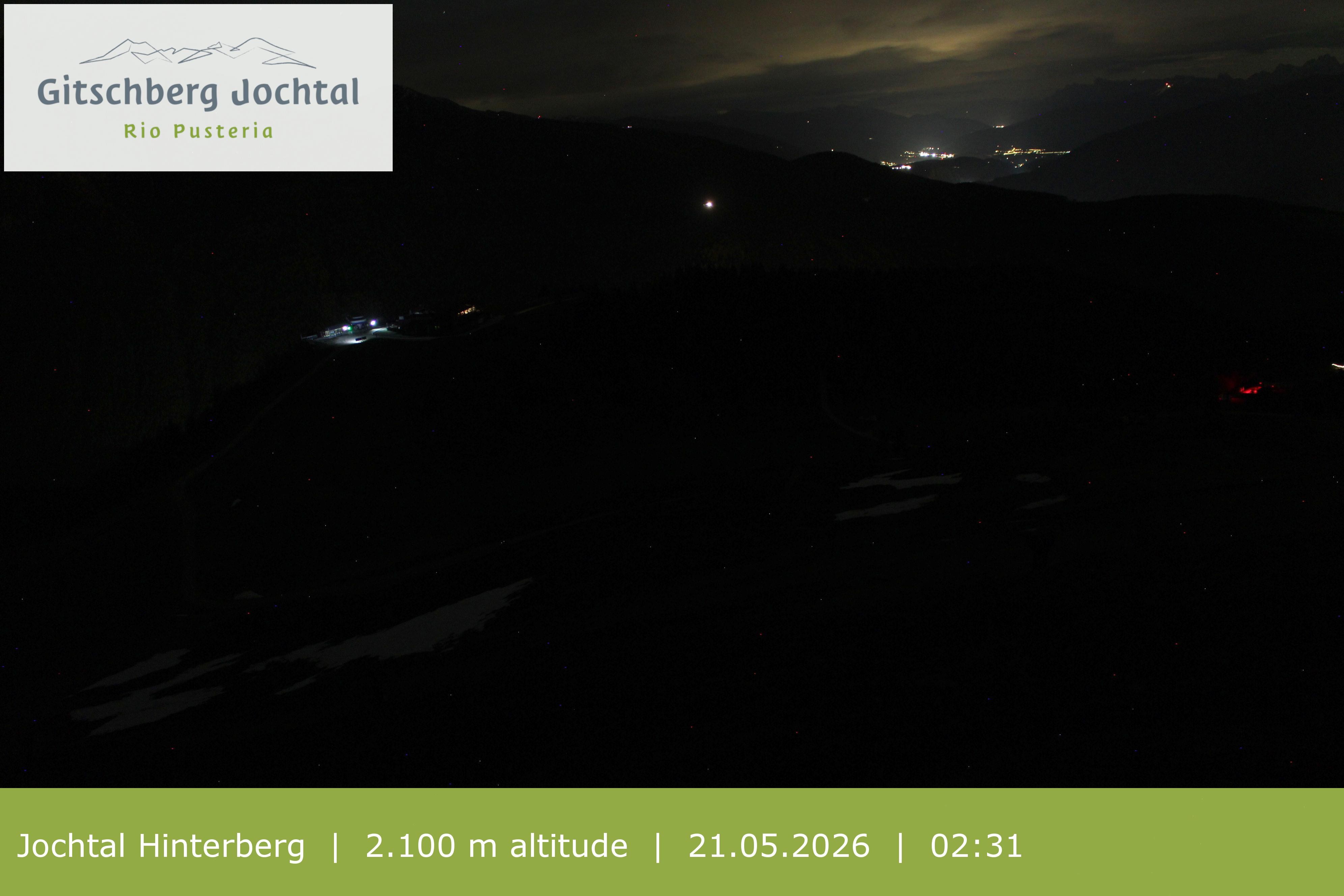Archived image Webcam: View at Jochtal