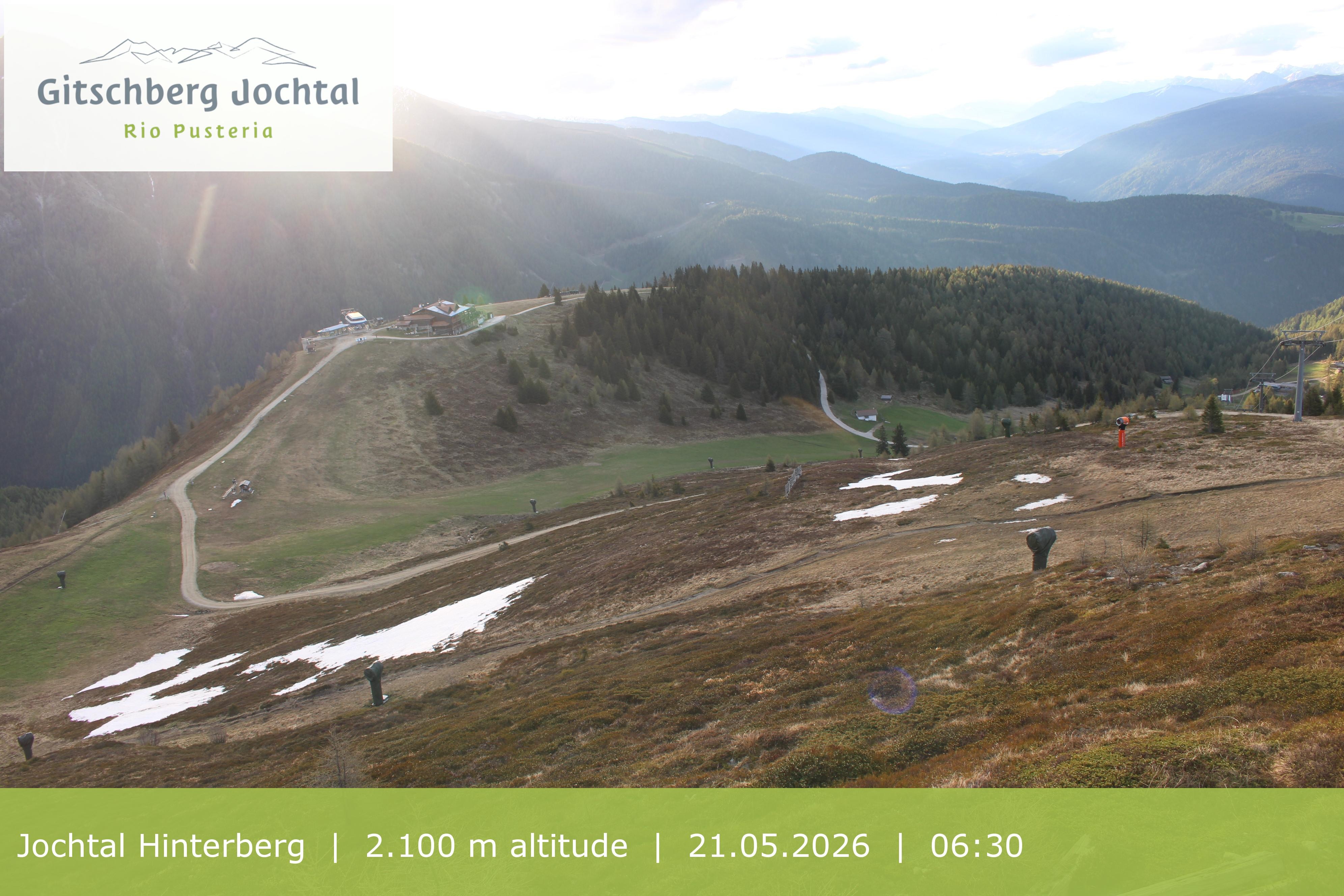 Archived image Webcam: View at Jochtal