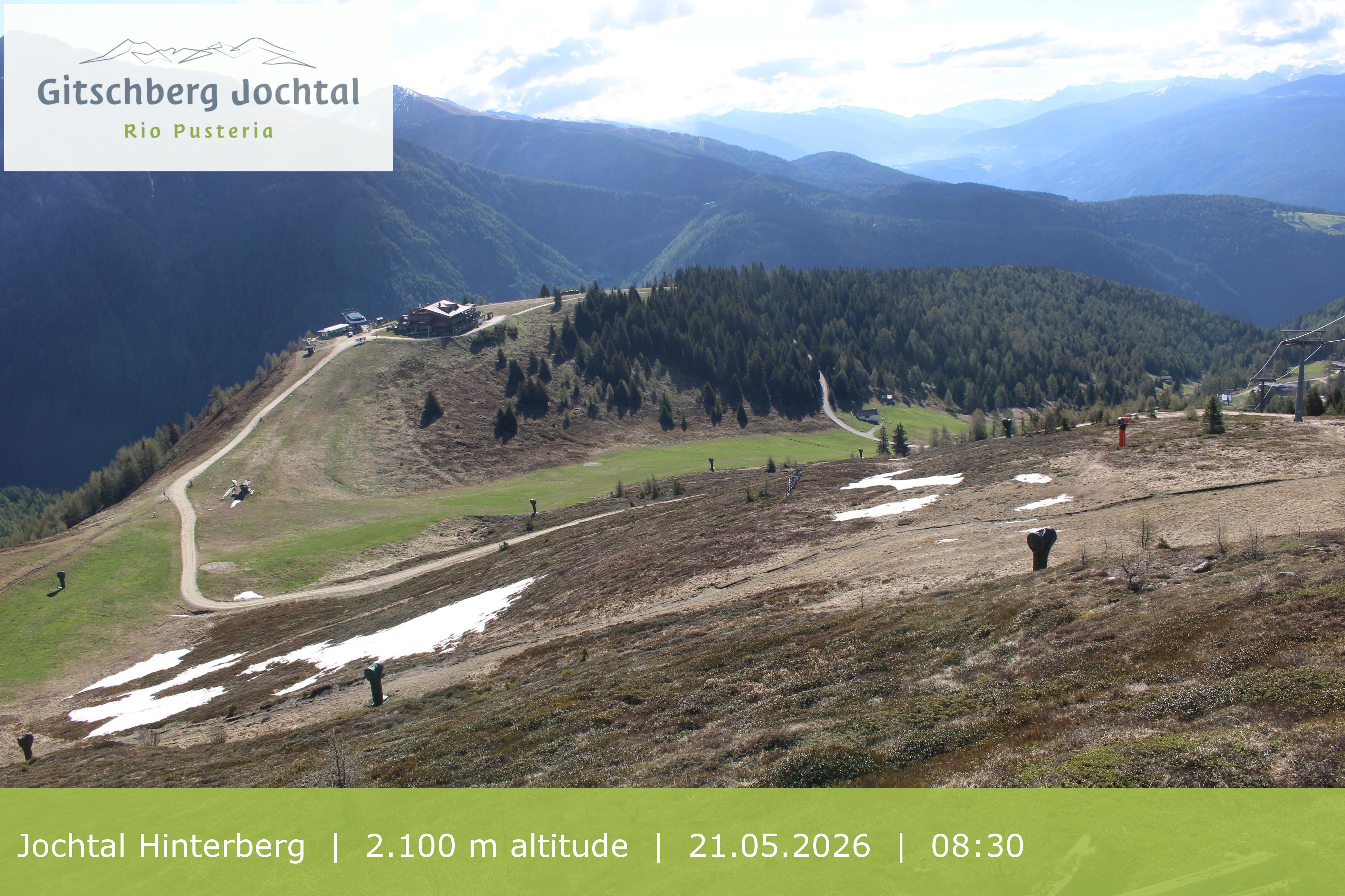 Archived image Webcam: View at Jochtal