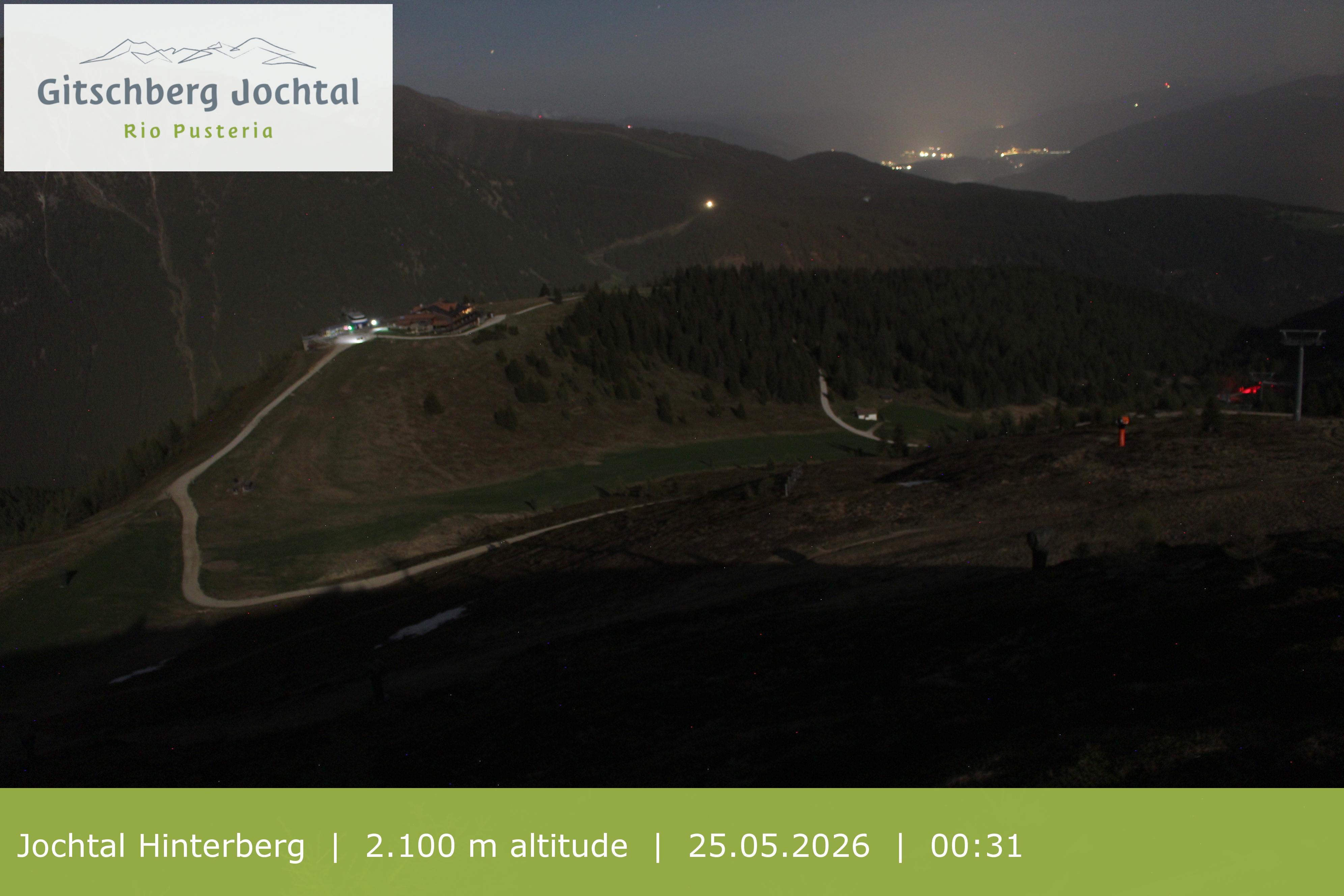 Archived image Webcam: View at Jochtal