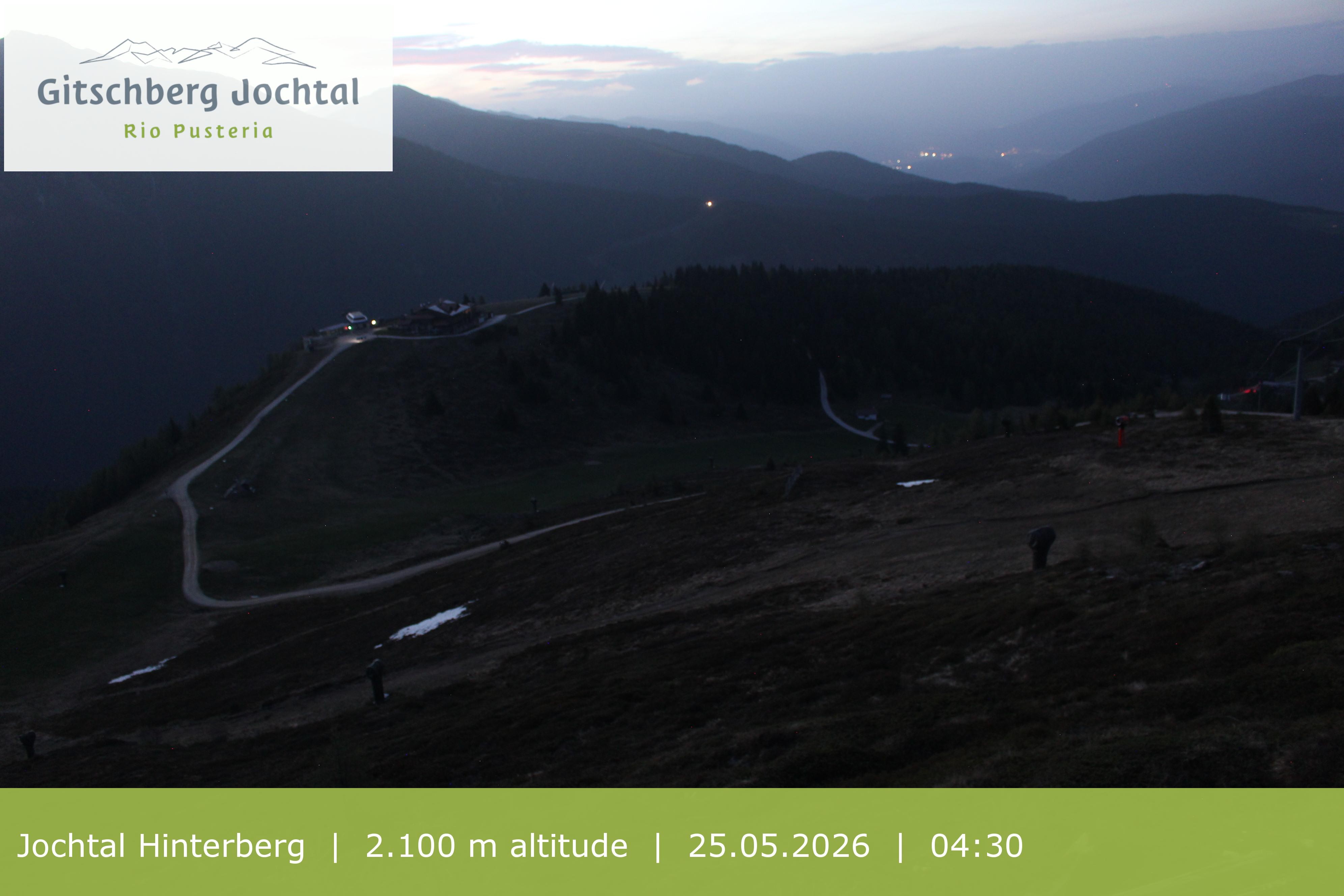 Archived image Webcam: View at Jochtal