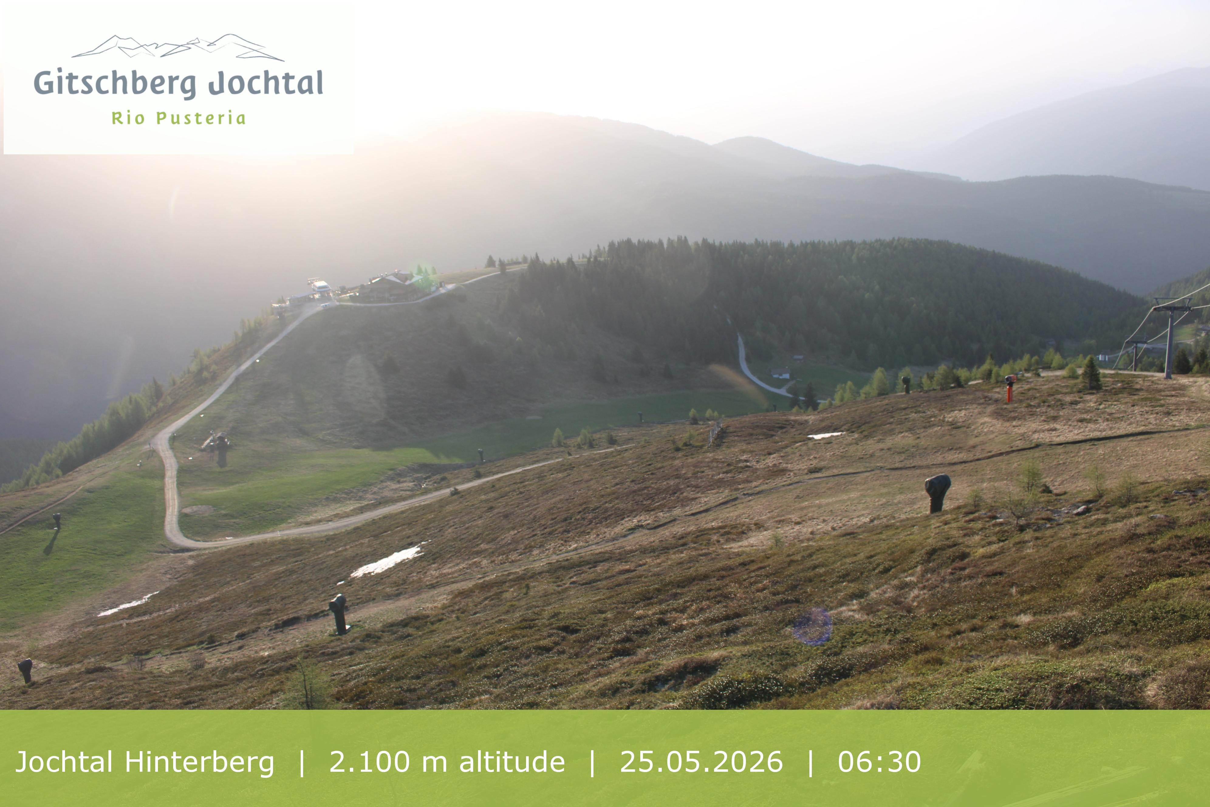 Archived image Webcam: View at Jochtal