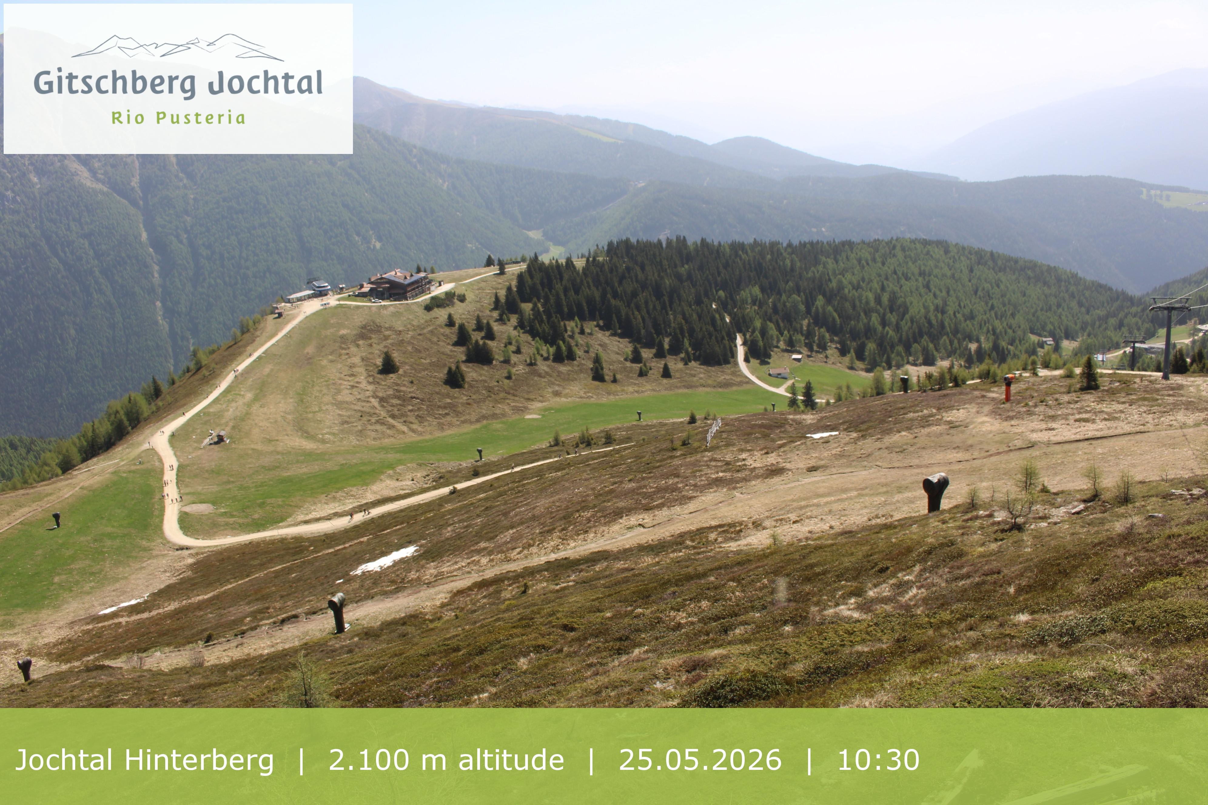Archived image Webcam: View at Jochtal