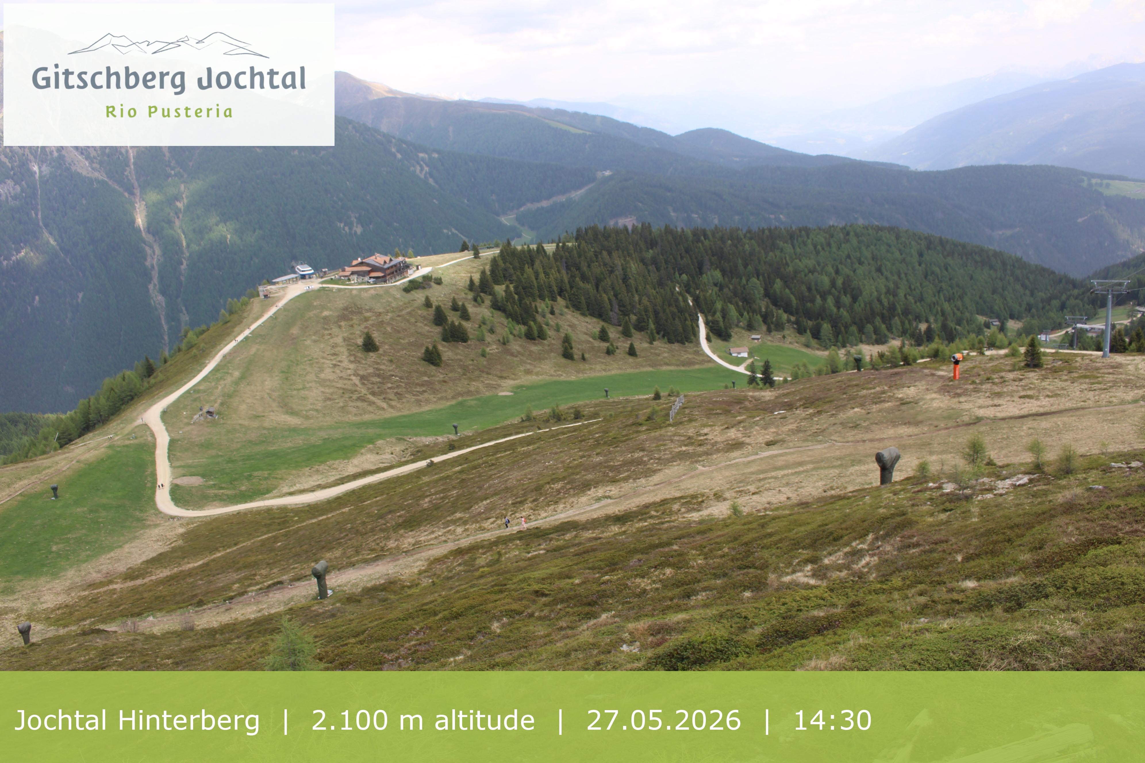Archived image Webcam: View at Jochtal