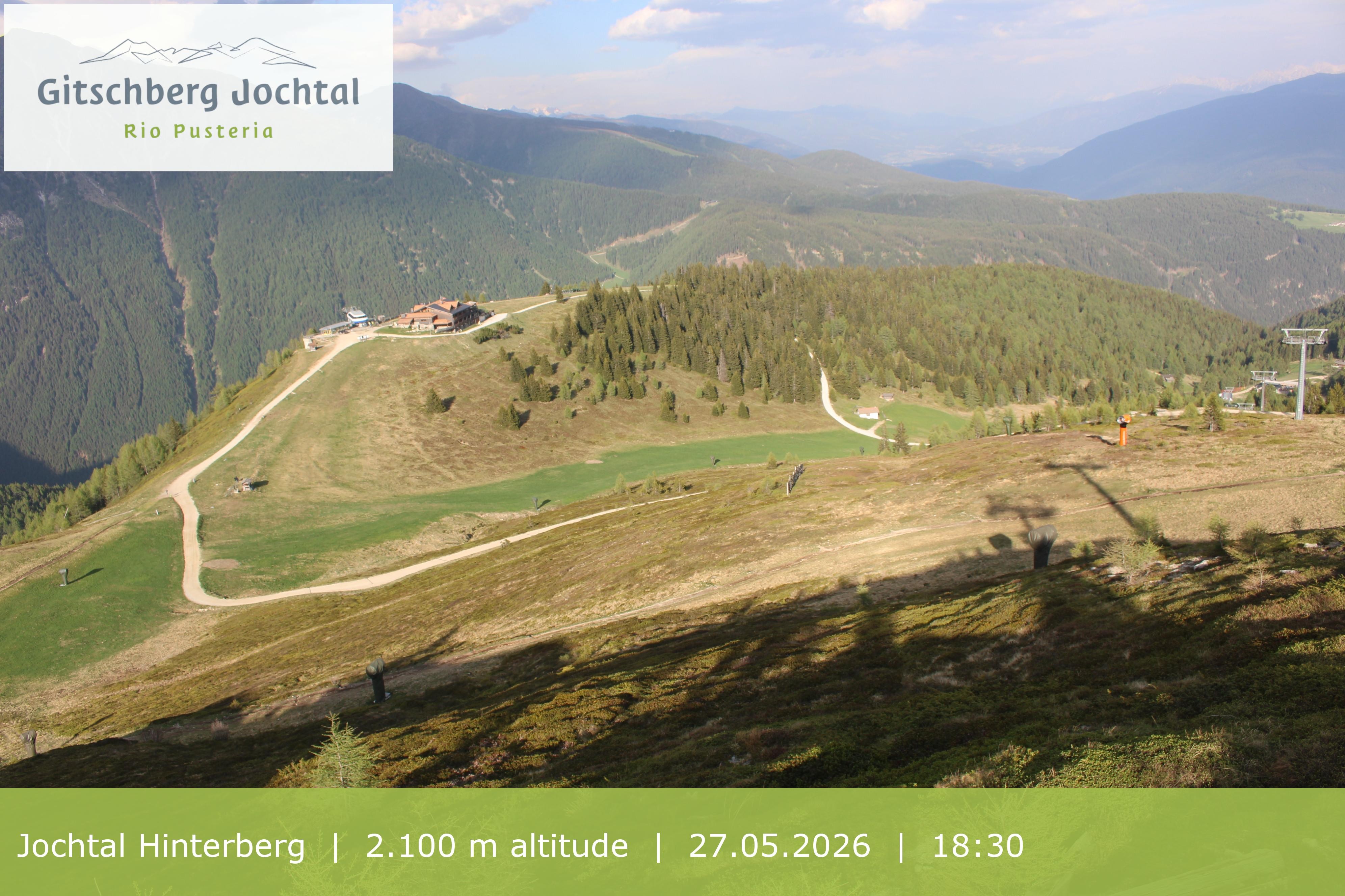 Archived image Webcam: View at Jochtal