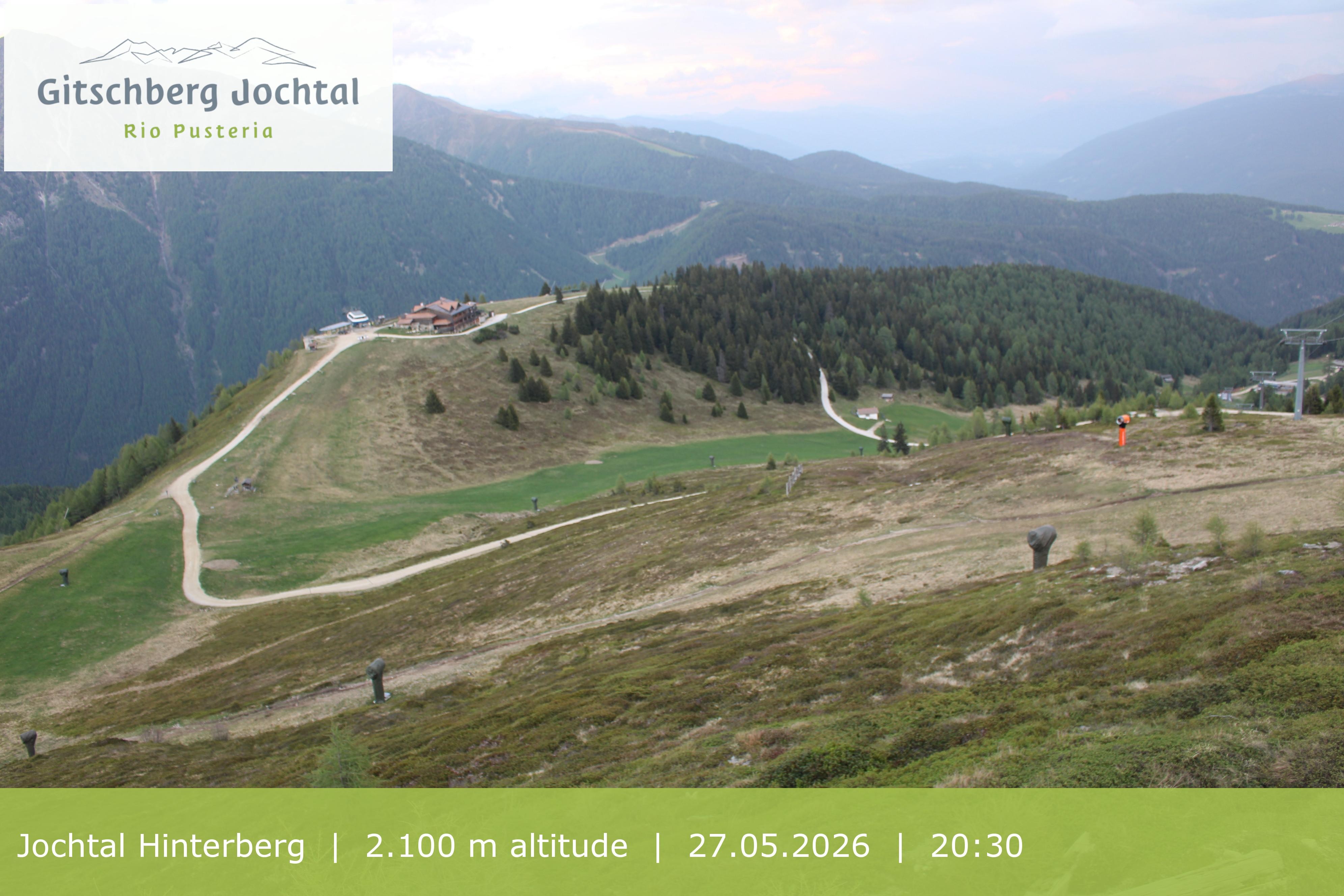 Archived image Webcam: View at Jochtal
