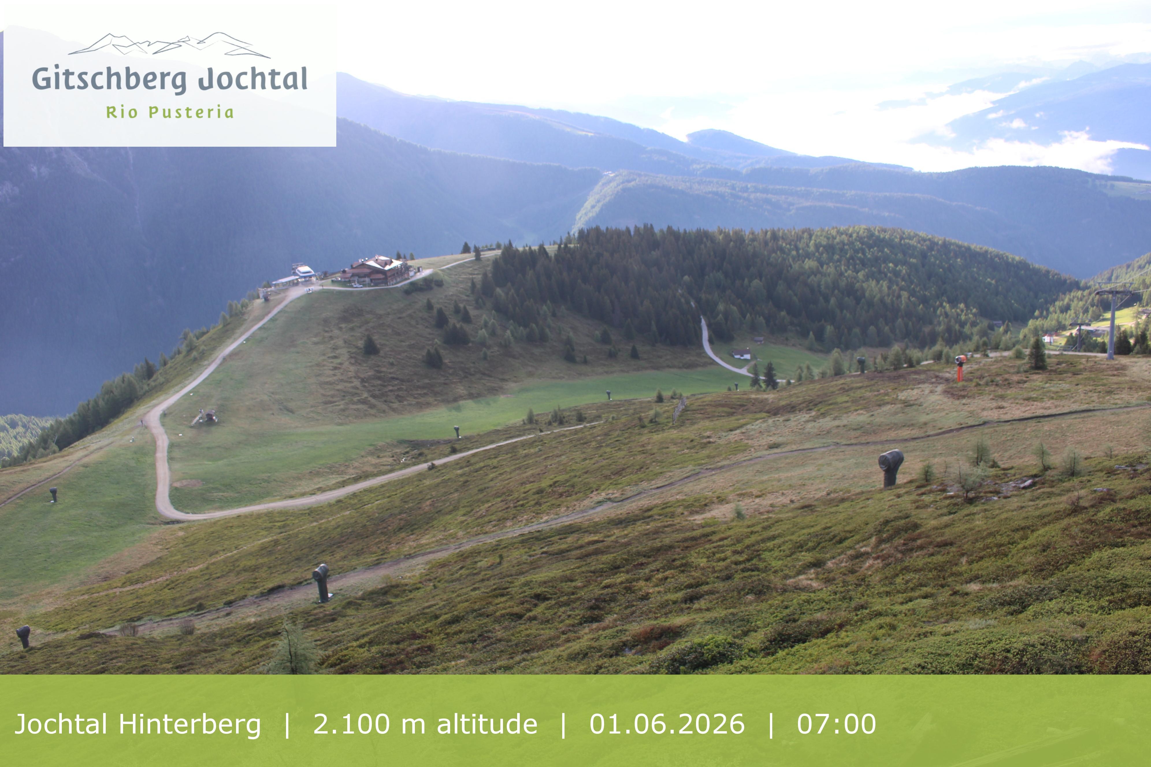 Archived image Webcam: View at Jochtal