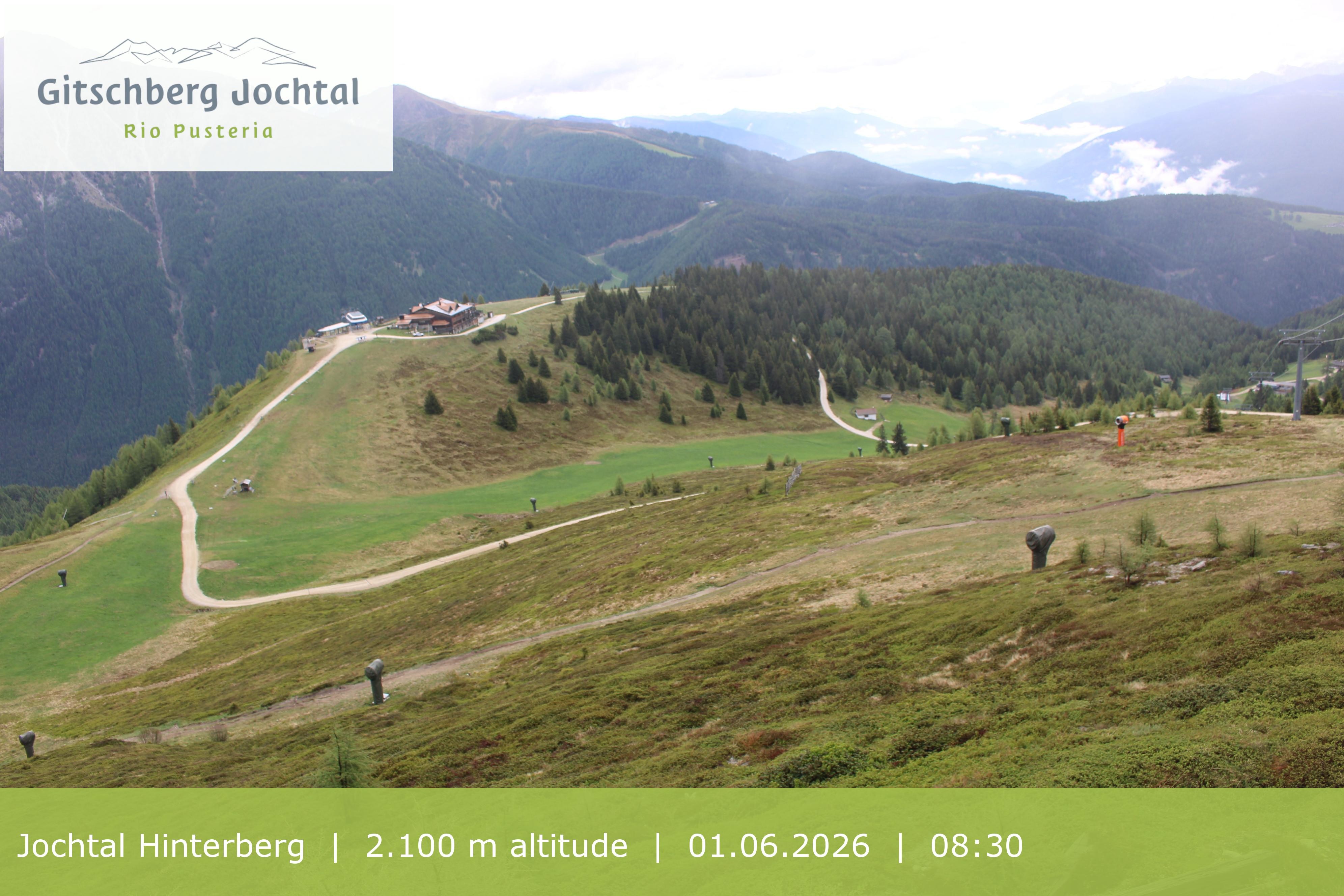 Archived image Webcam: View at Jochtal