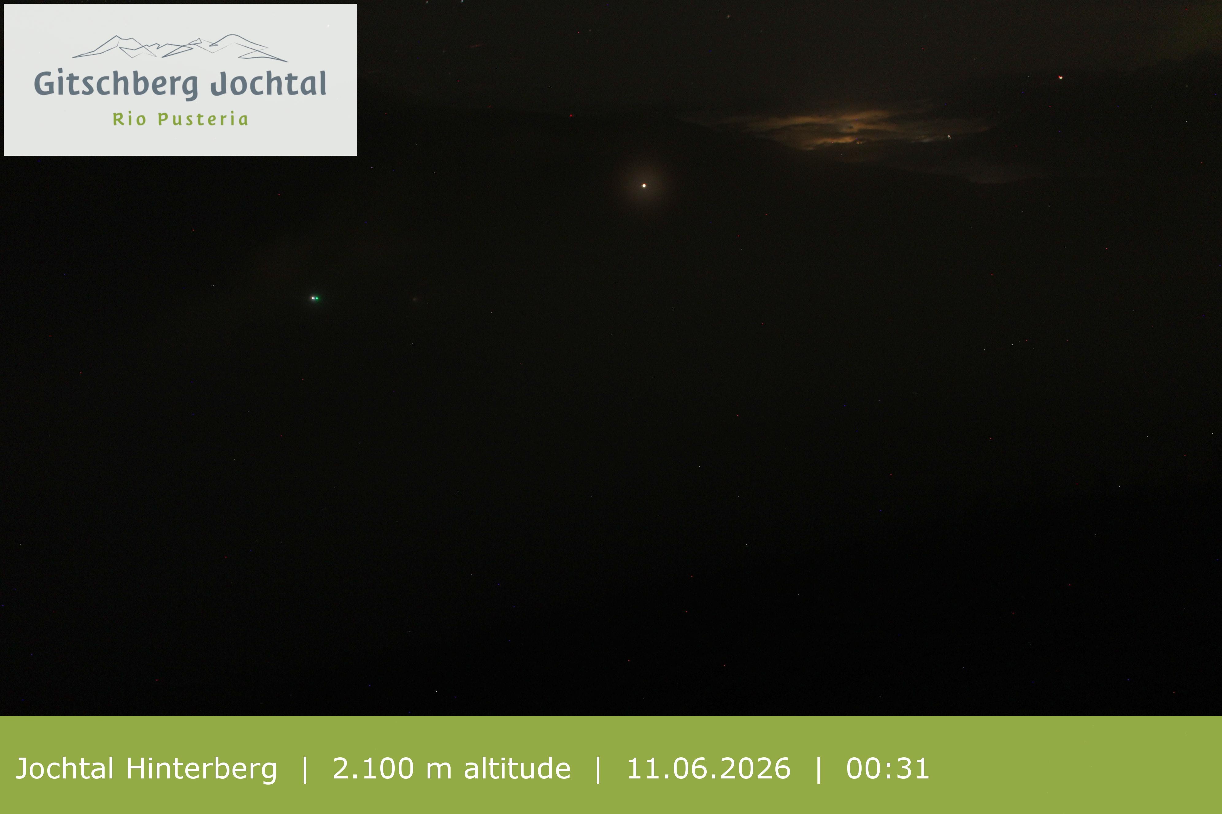 Archived image Webcam: View at Jochtal