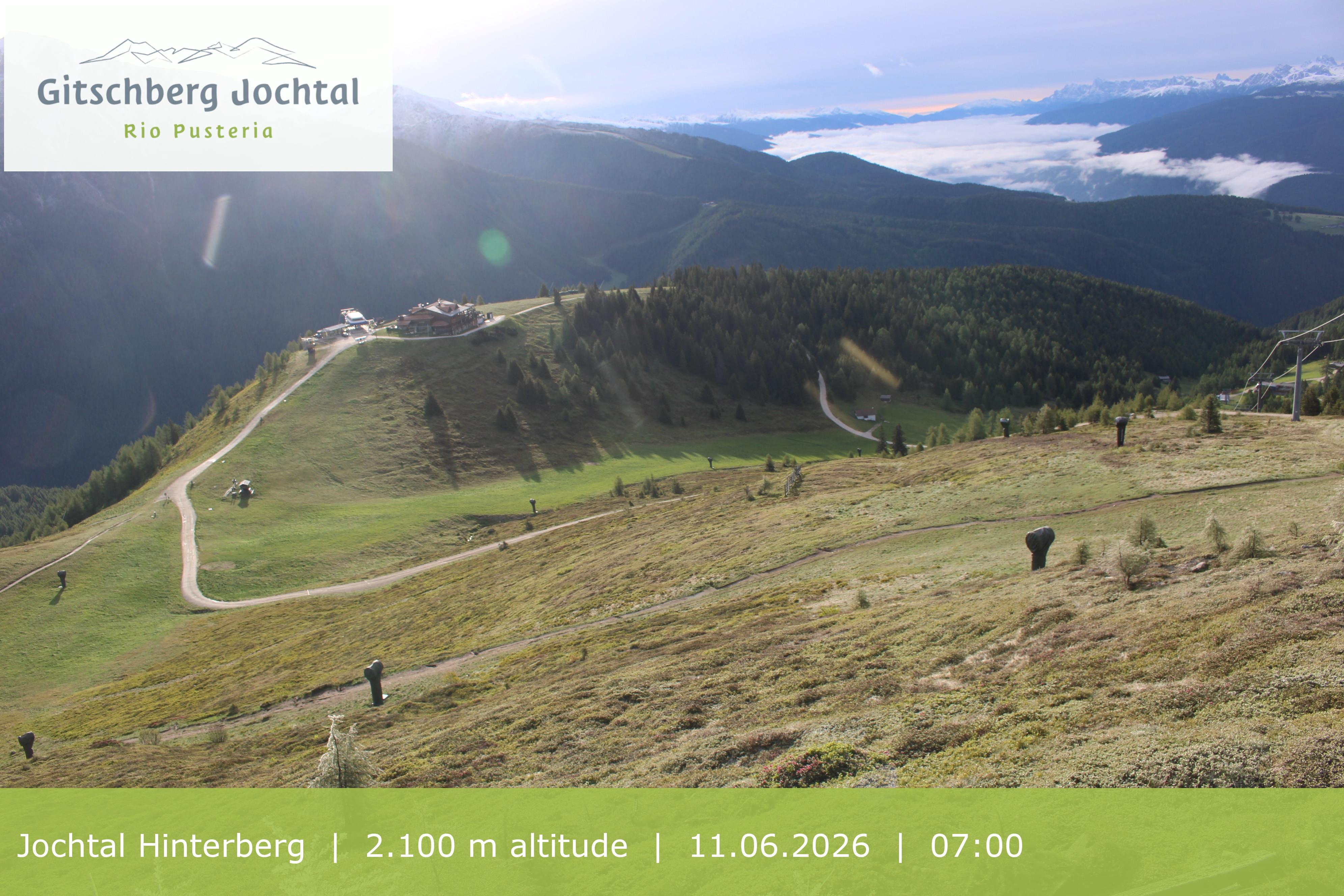 Archived image Webcam: View at Jochtal