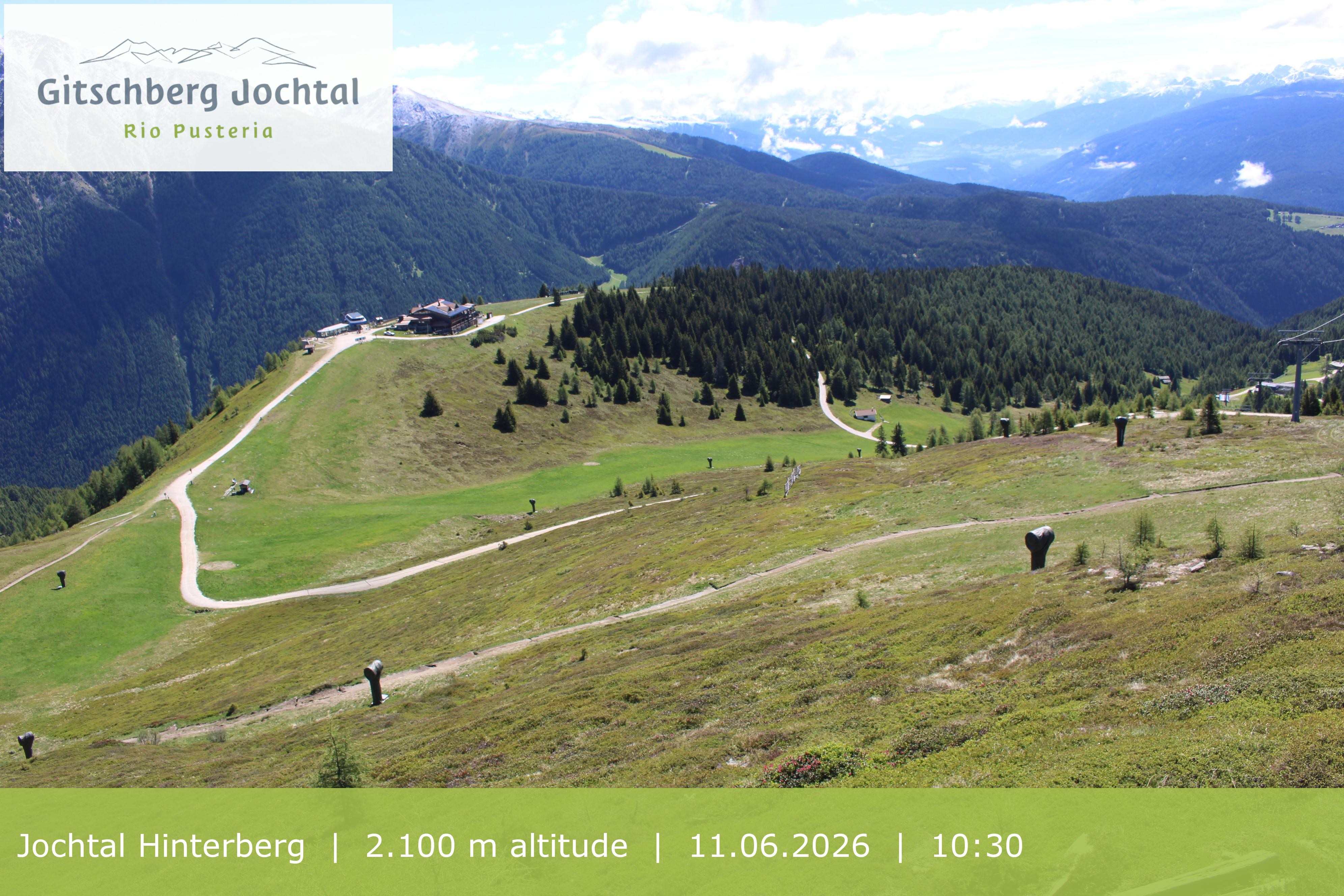 Archived image Webcam: View at Jochtal