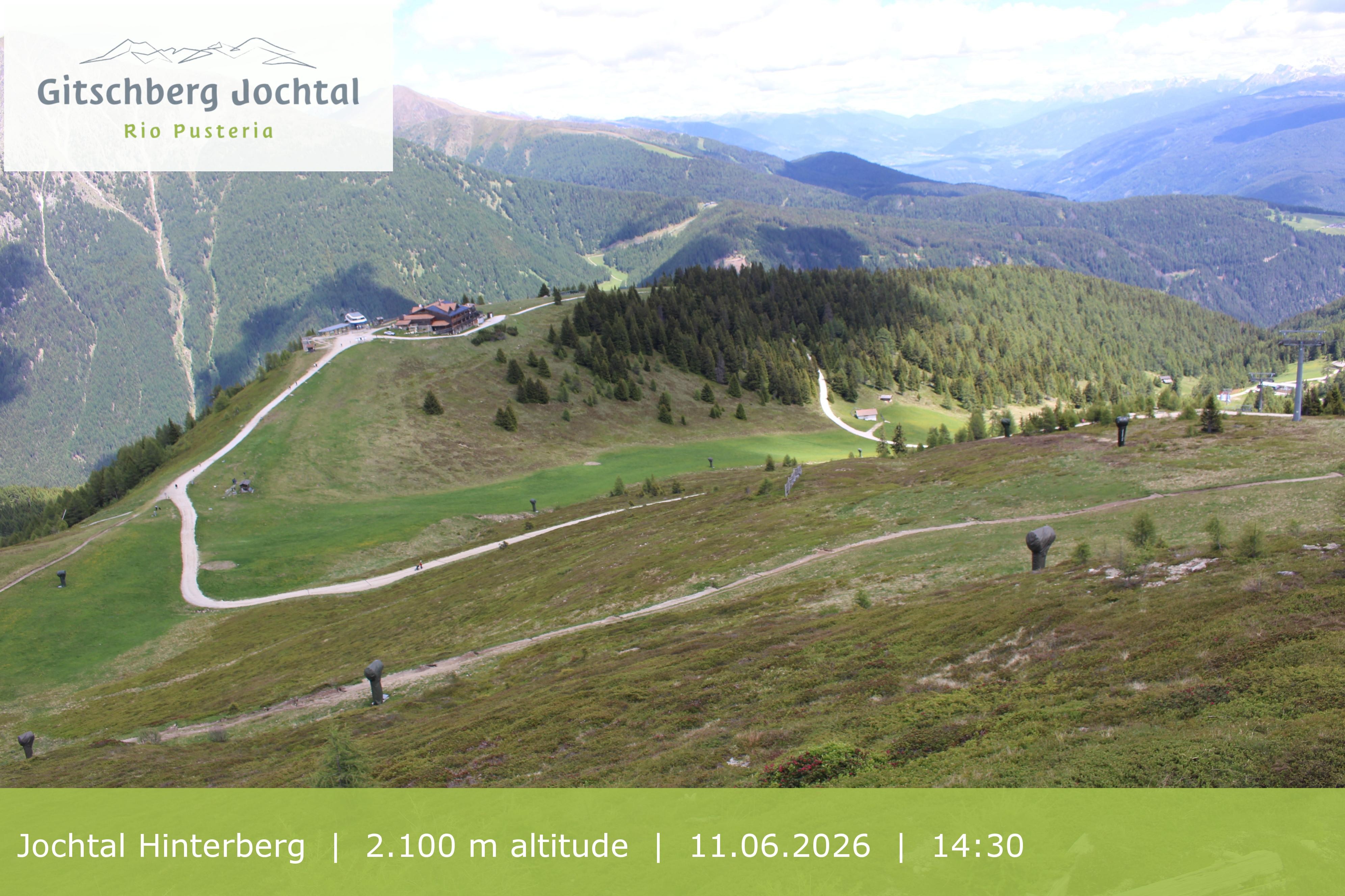 Archived image Webcam: View at Jochtal