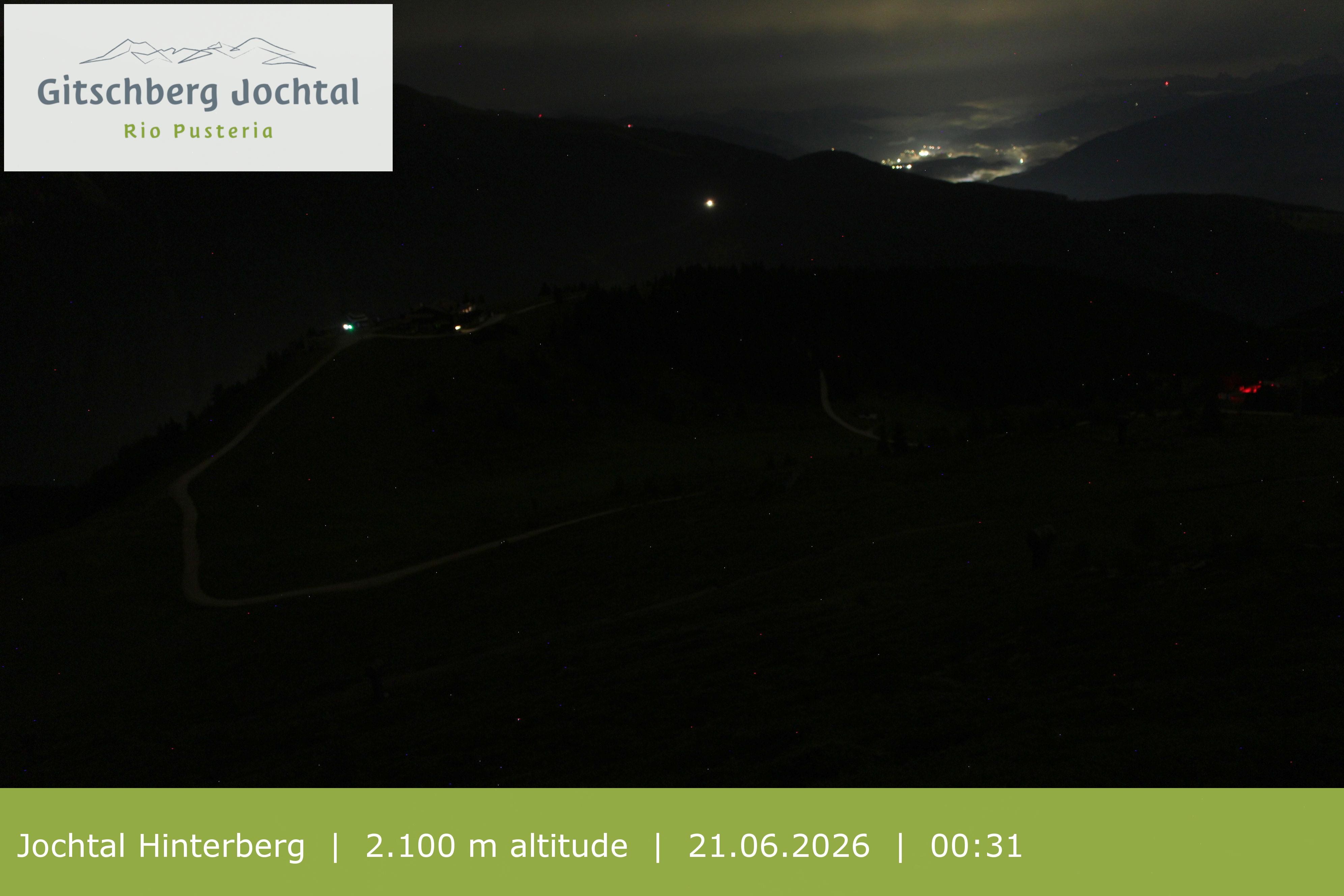 Archived image Webcam: View at Jochtal