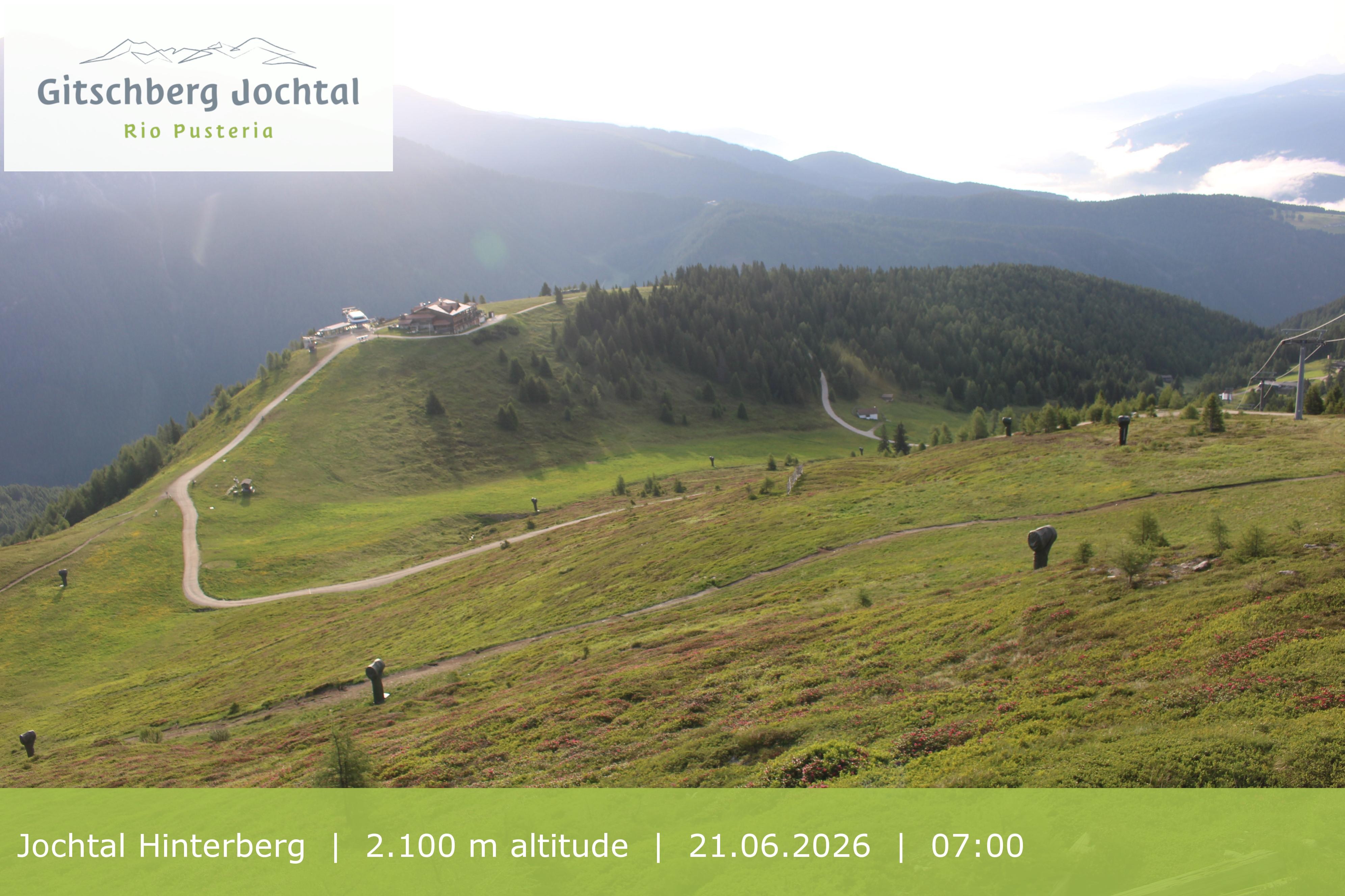 Archived image Webcam: View at Jochtal