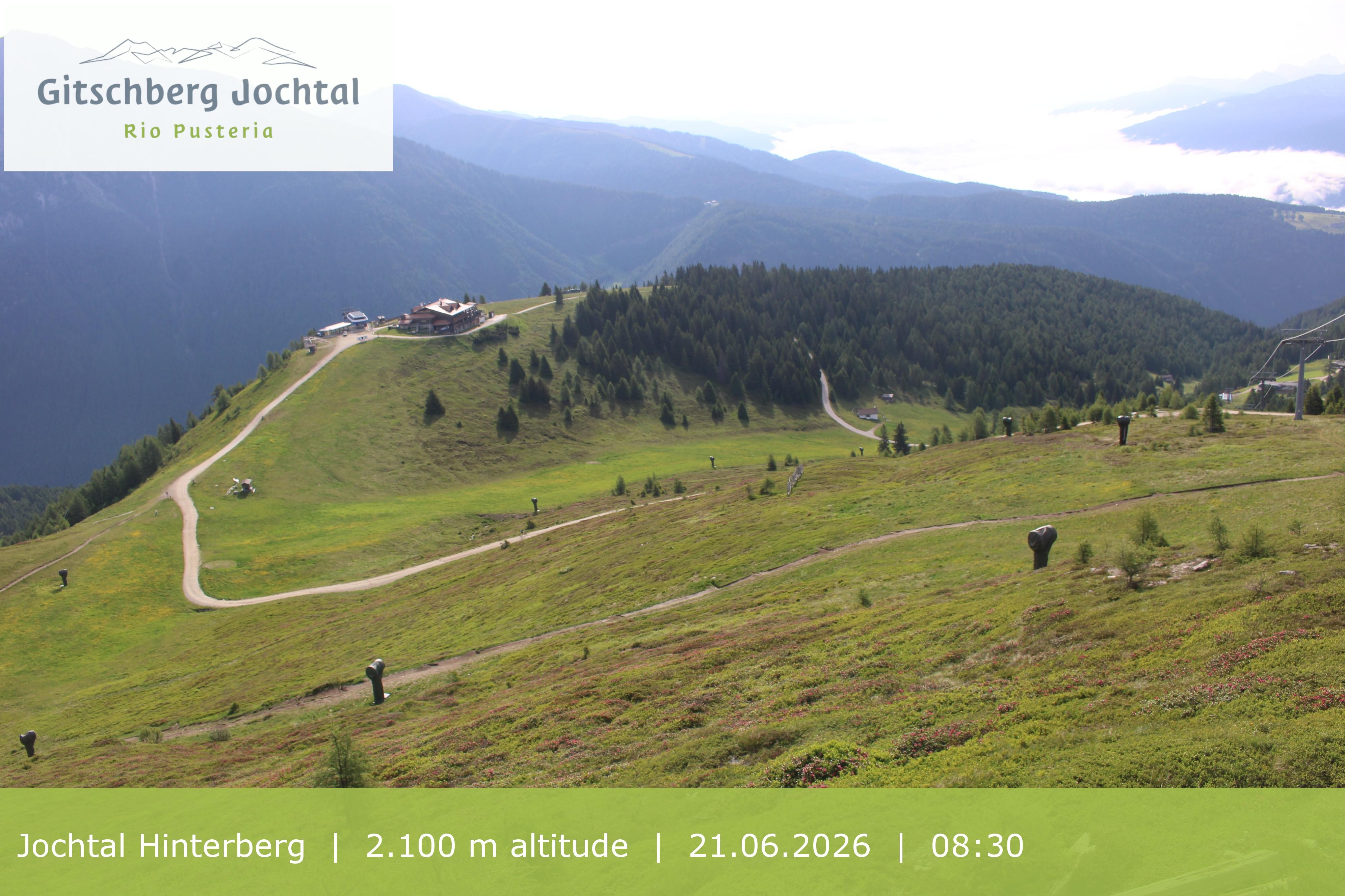 Archived image Webcam: View at Jochtal
