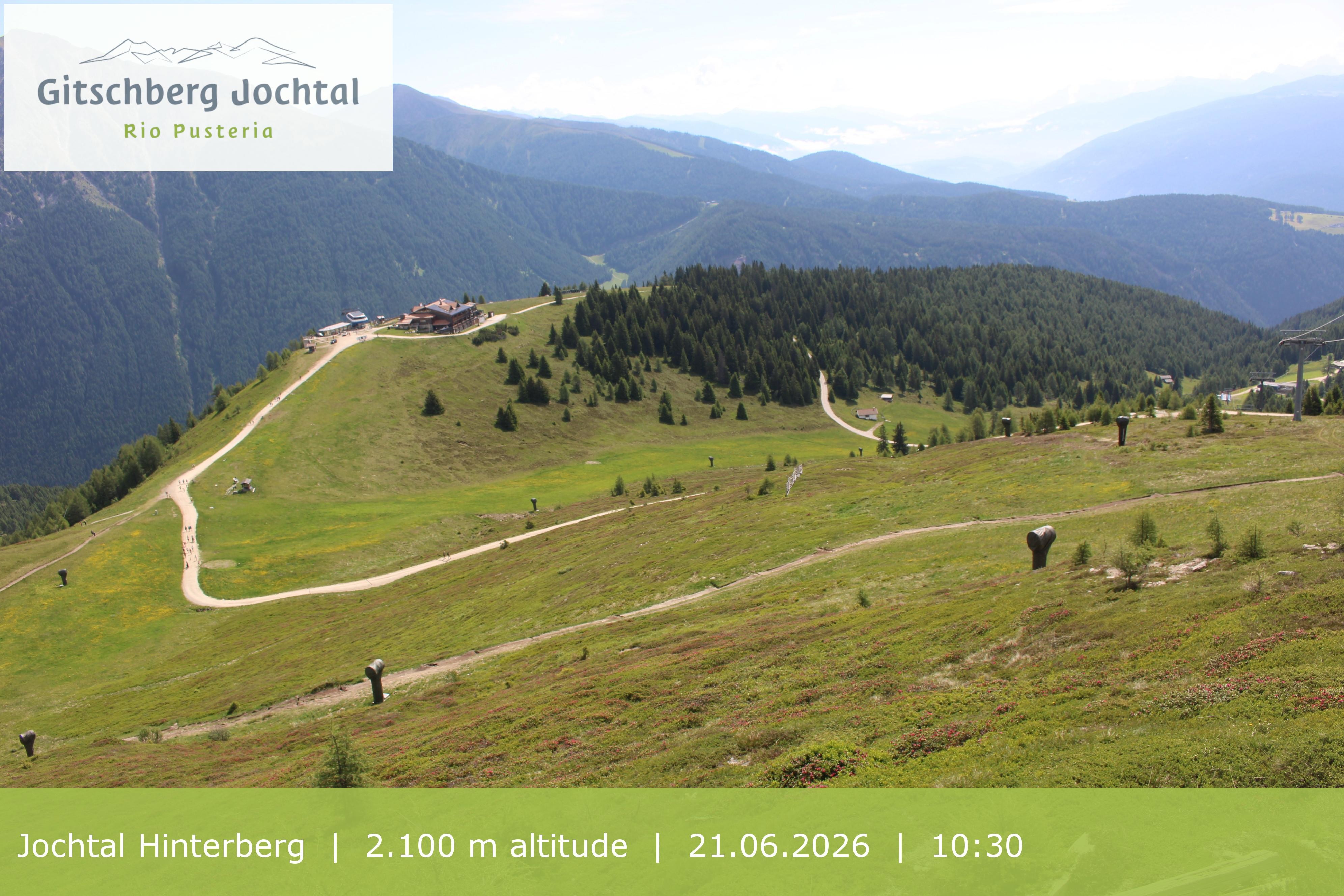 Archived image Webcam: View at Jochtal