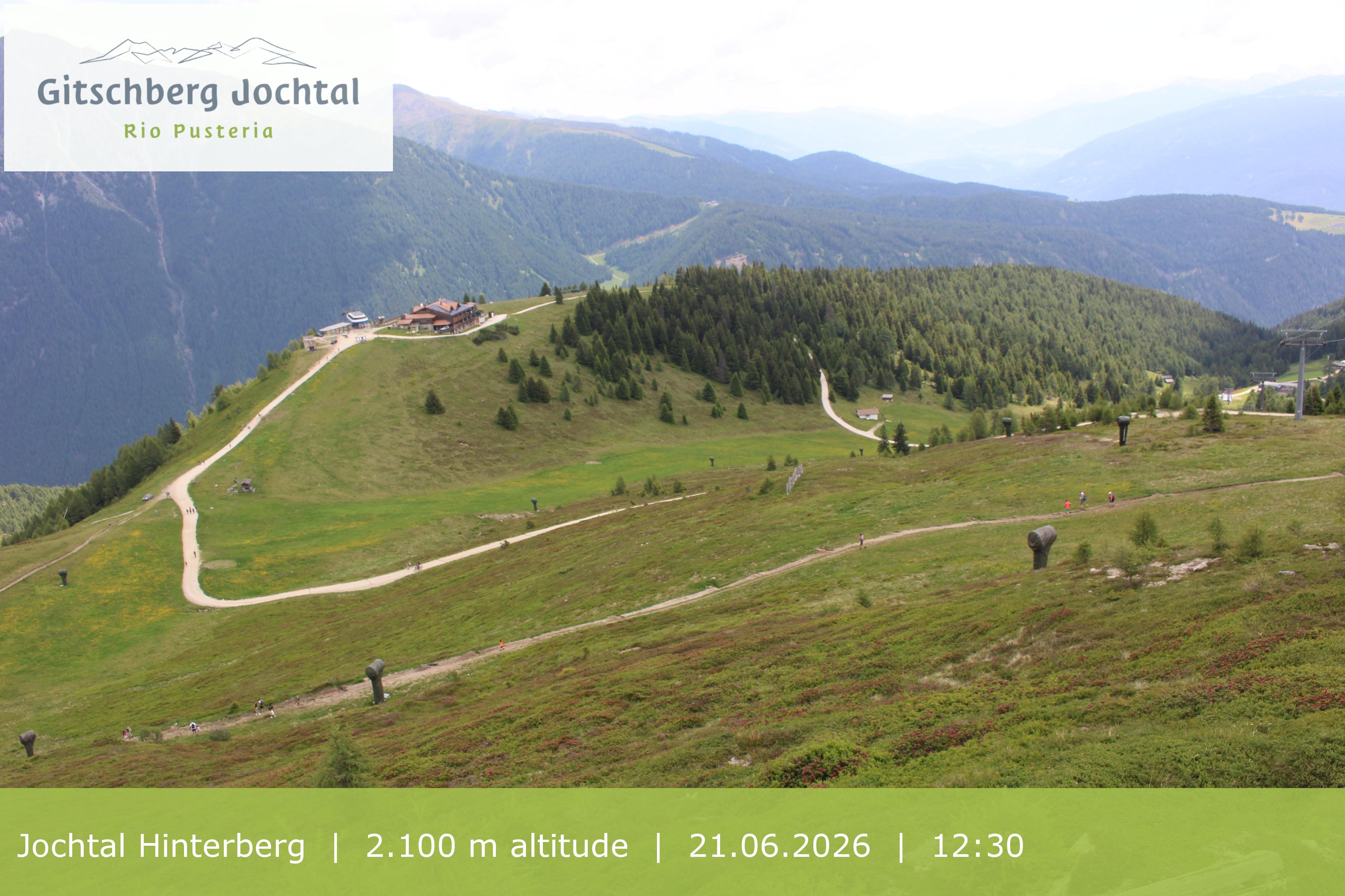 Archived image Webcam: View at Jochtal