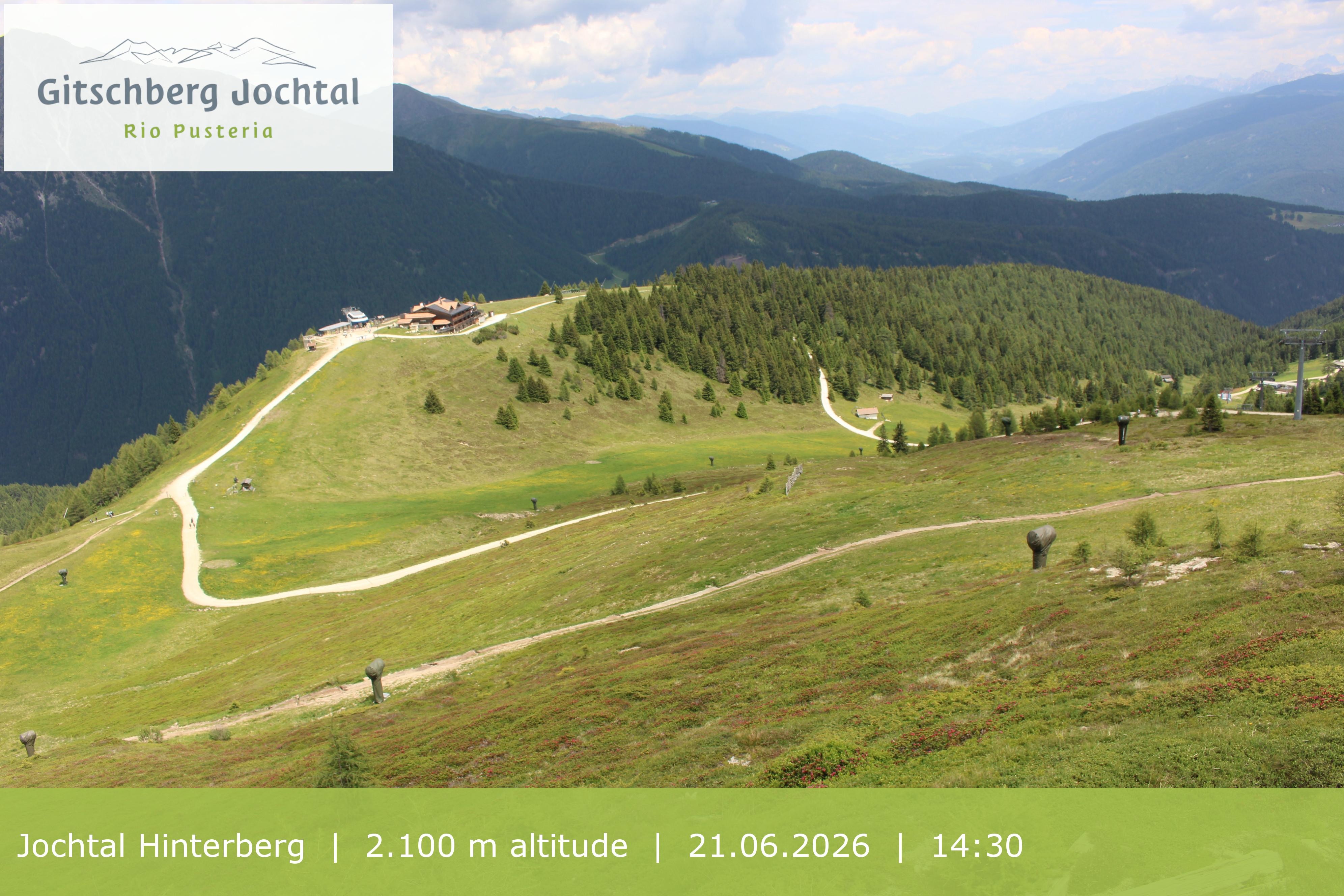 Archived image Webcam: View at Jochtal