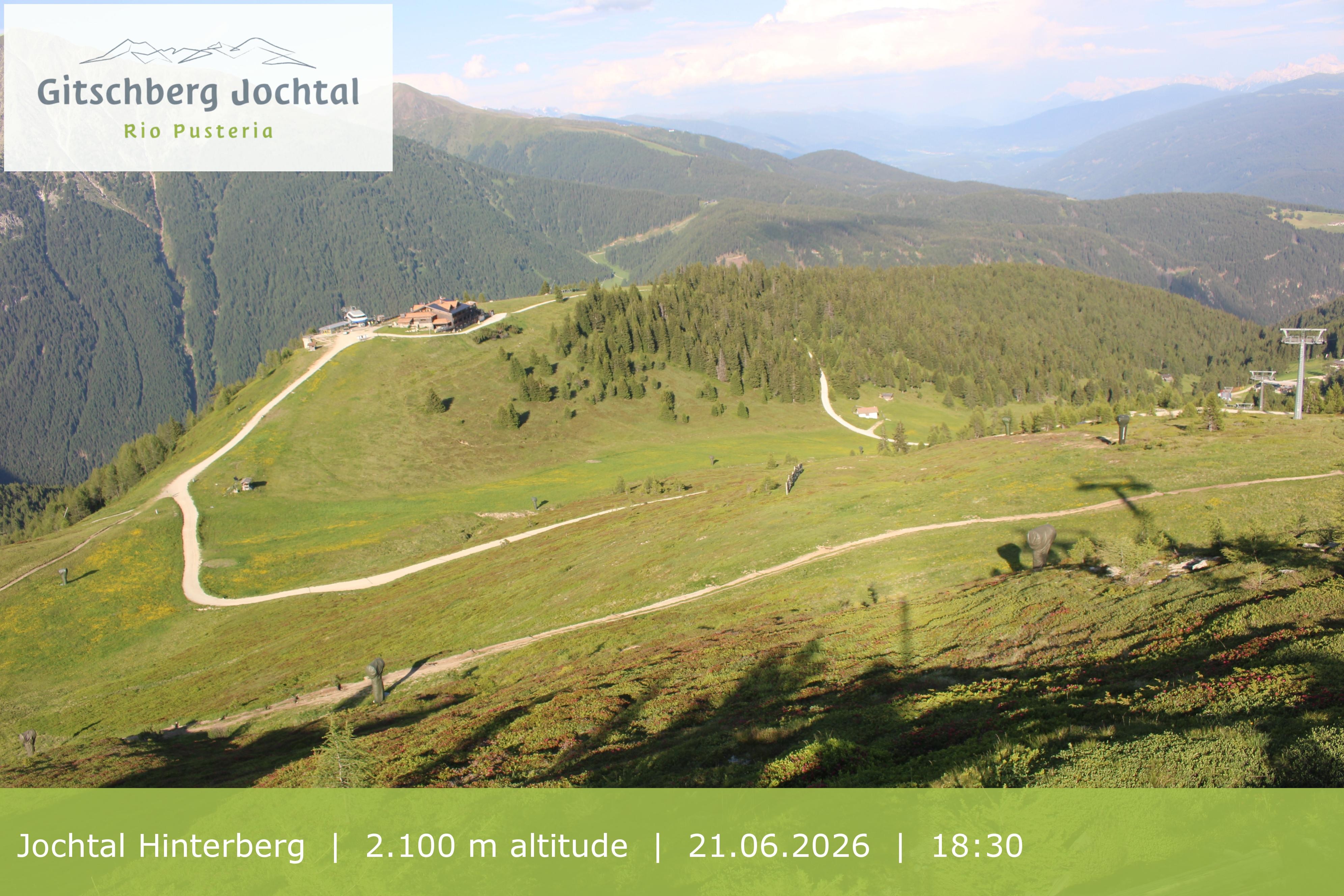 Archived image Webcam: View at Jochtal