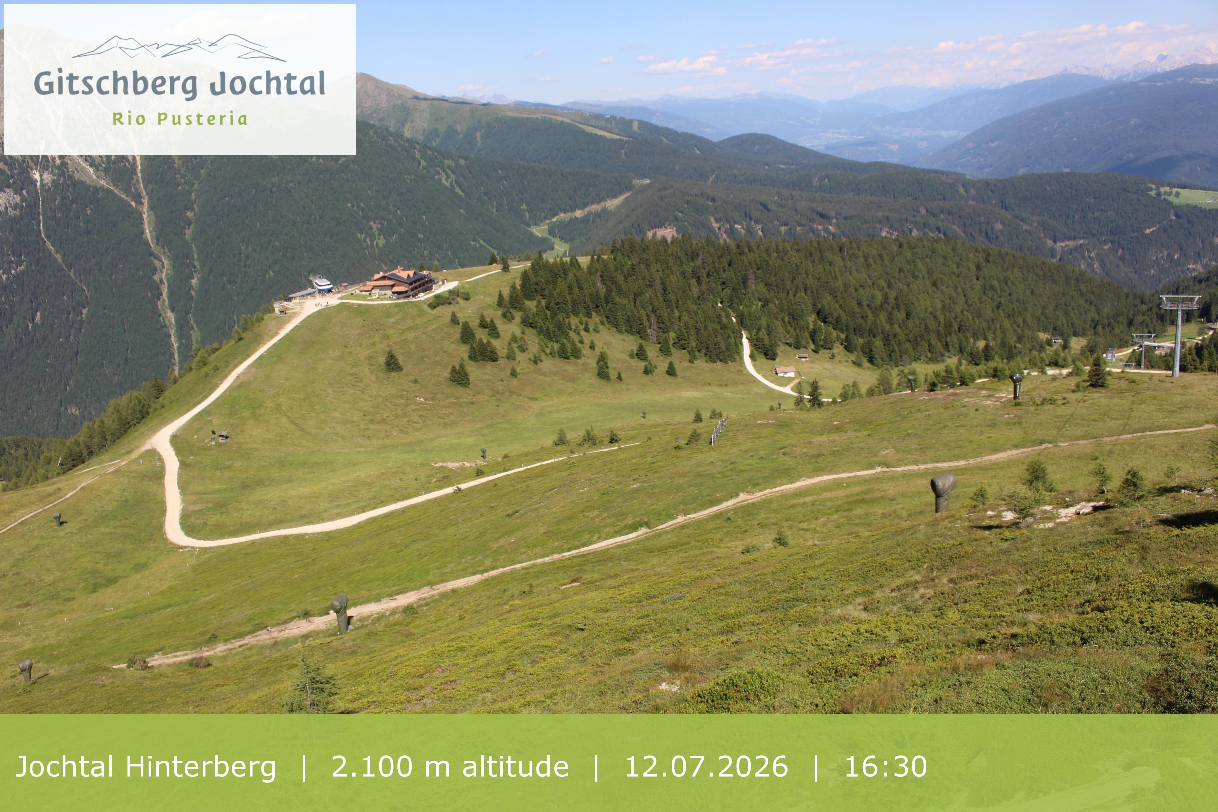 Archived image Webcam: View at Jochtal