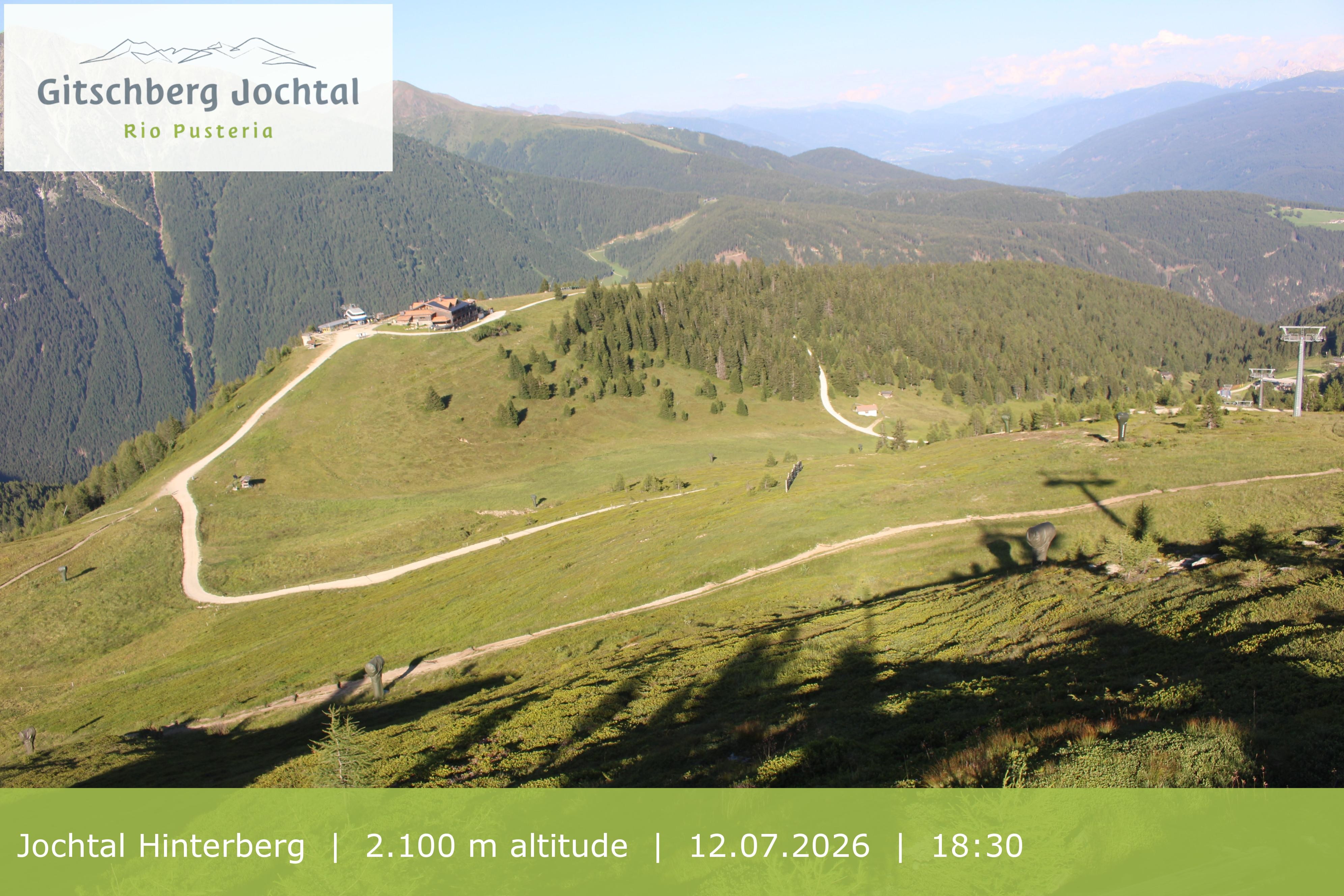 Archived image Webcam: View at Jochtal
