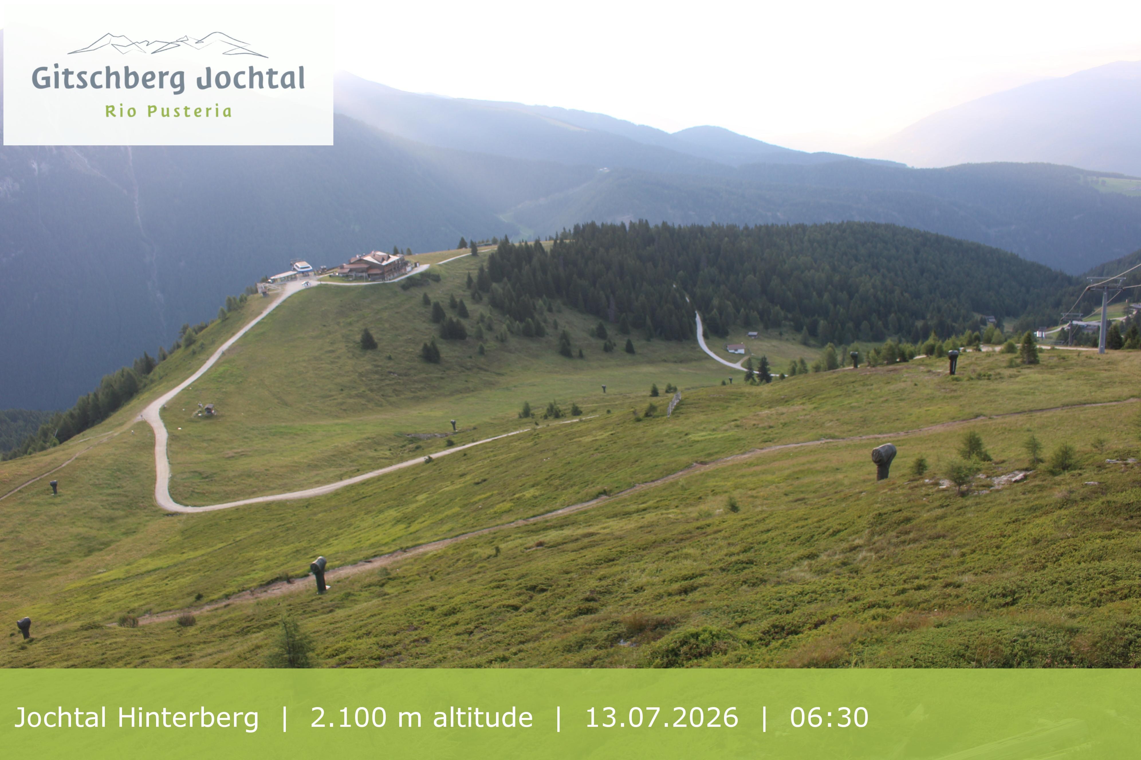 Archived image Webcam: View at Jochtal