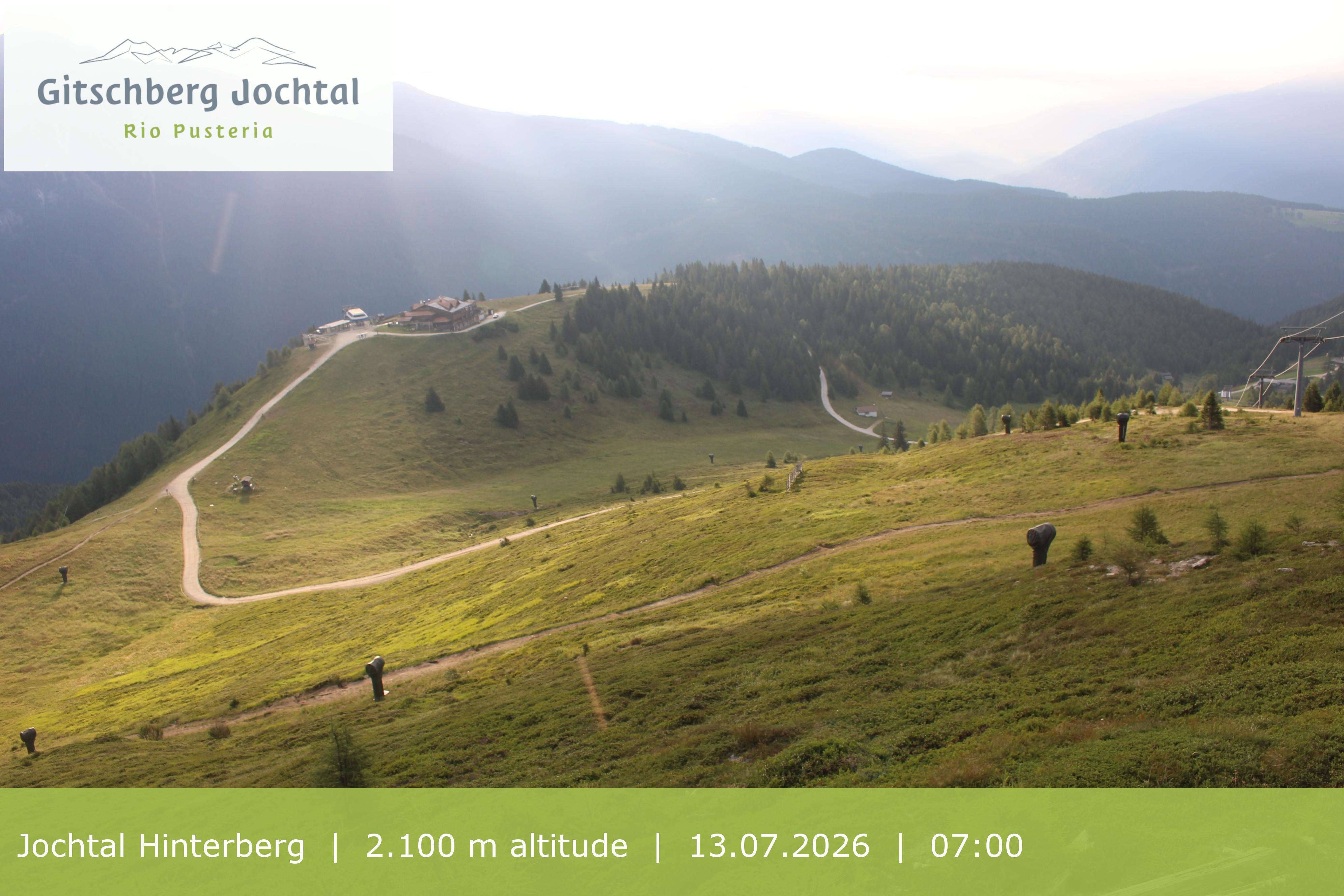 Archived image Webcam: View at Jochtal