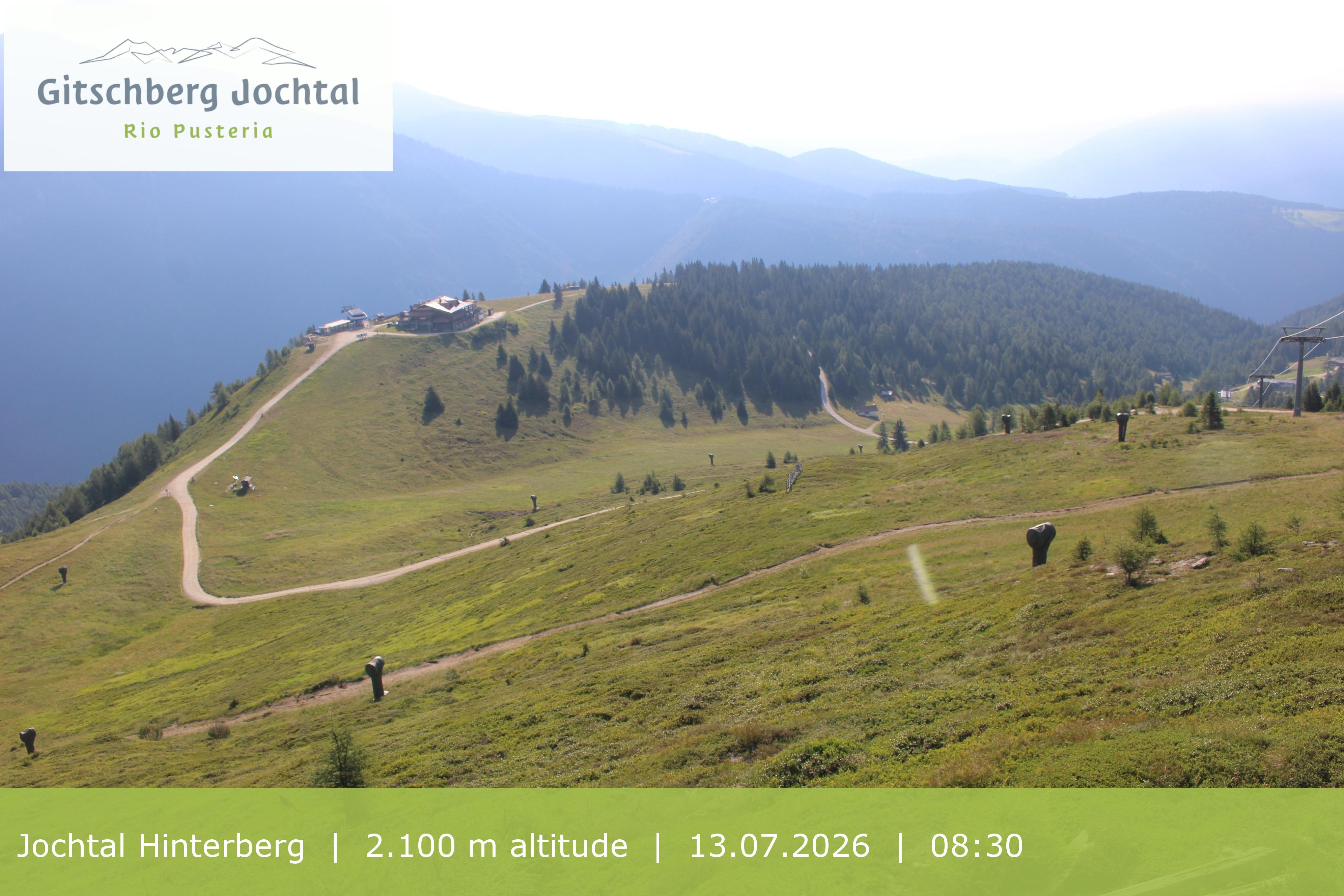 Archived image Webcam: View at Jochtal