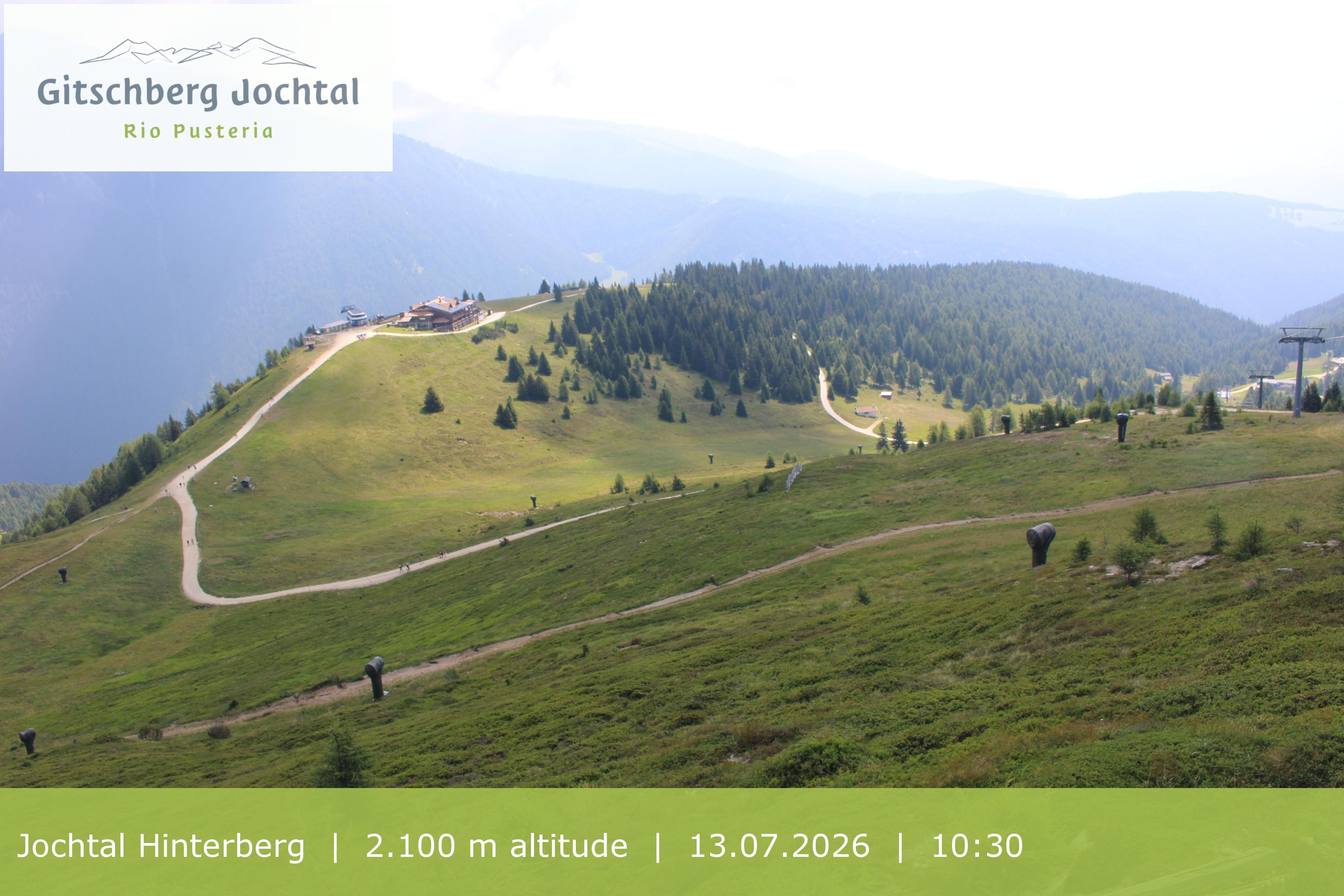 Archived image Webcam: View at Jochtal