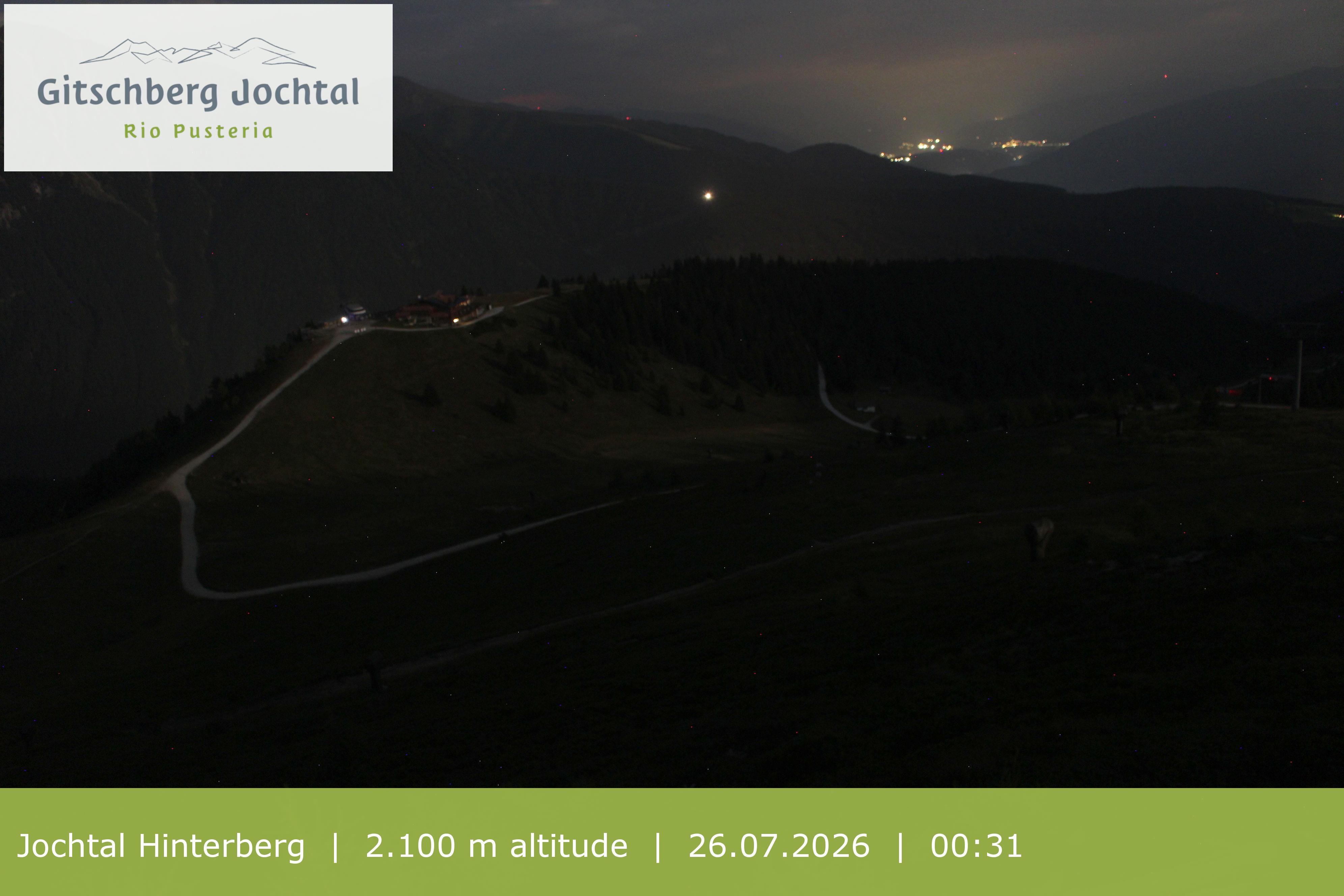 Archived image Webcam: View at Jochtal