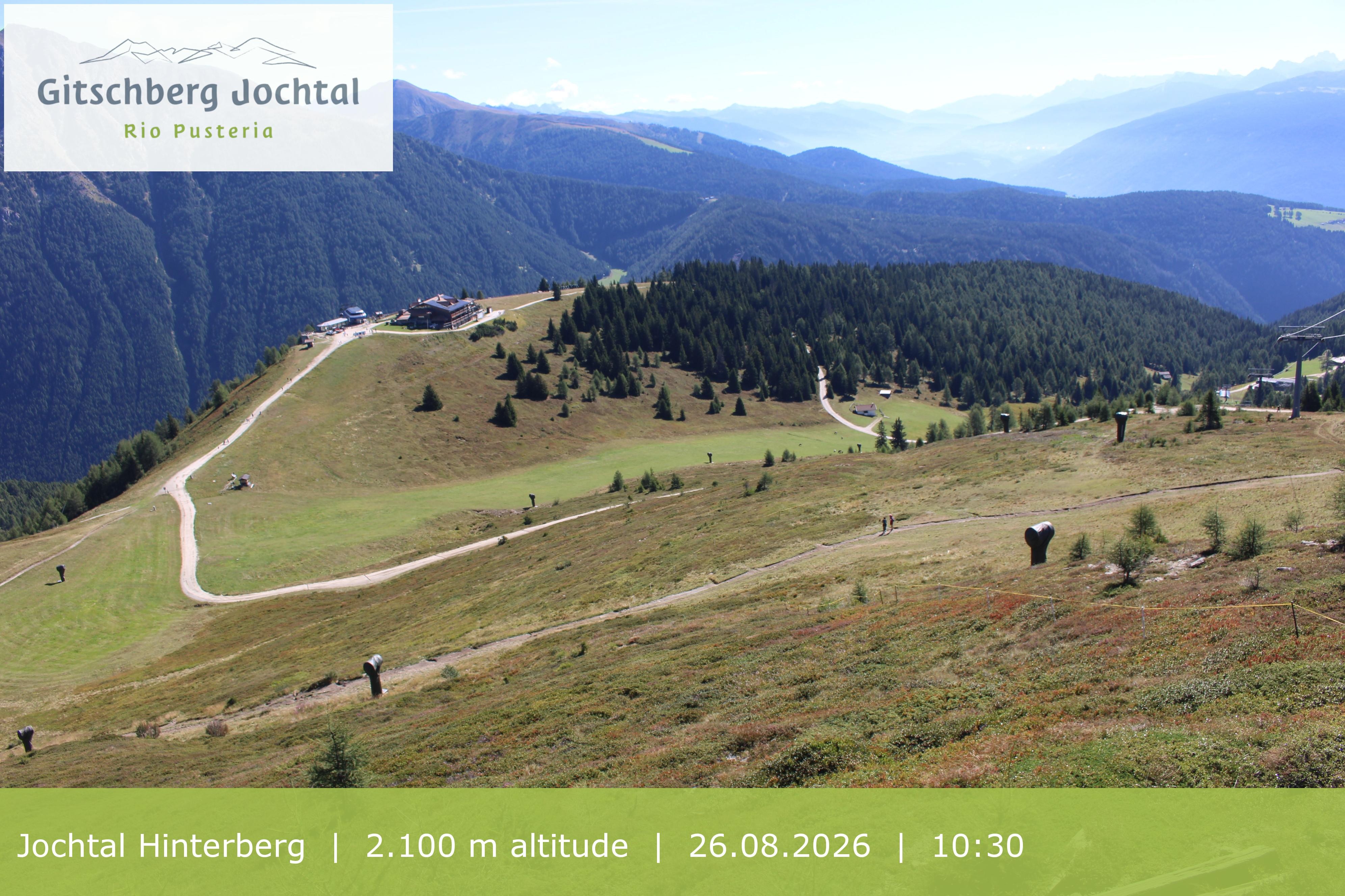 Archived image Webcam: View at Jochtal