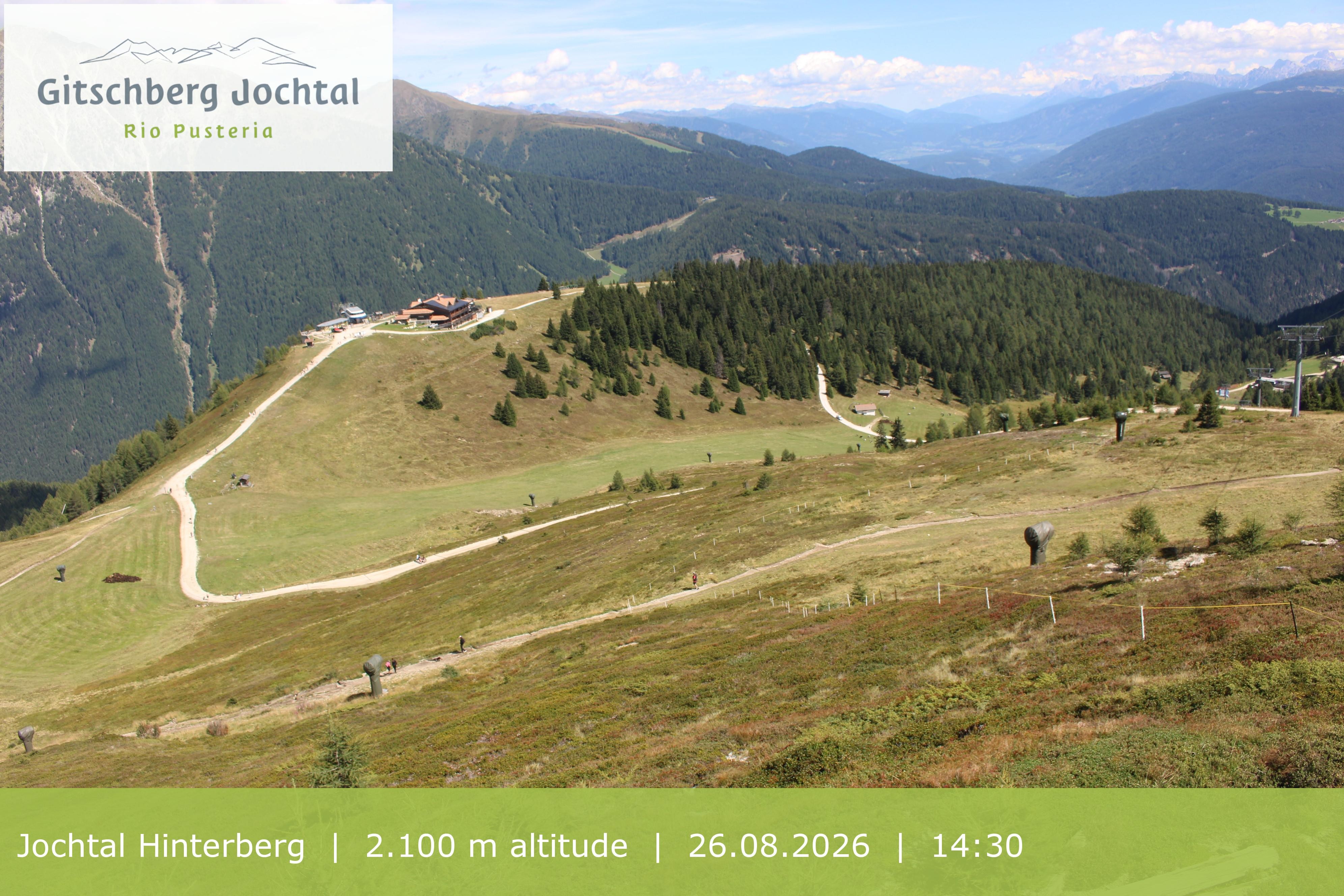 Archived image Webcam: View at Jochtal