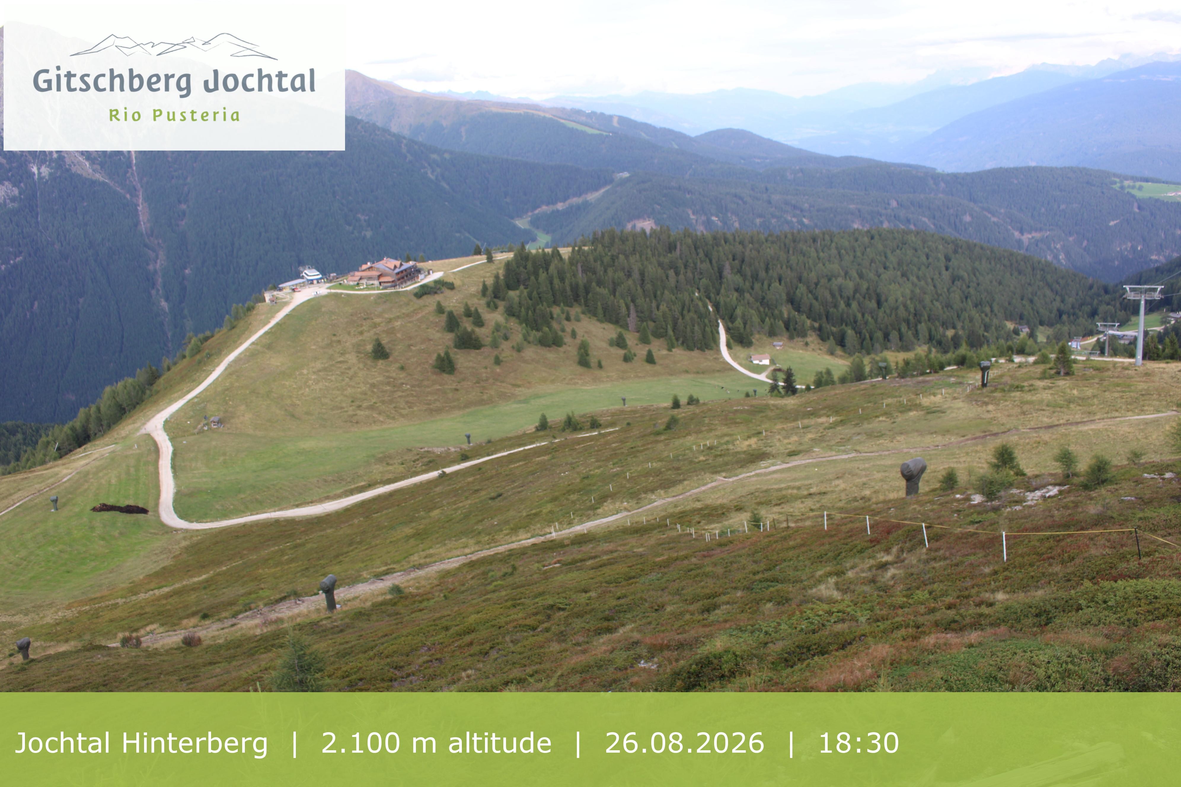 Archived image Webcam: View at Jochtal