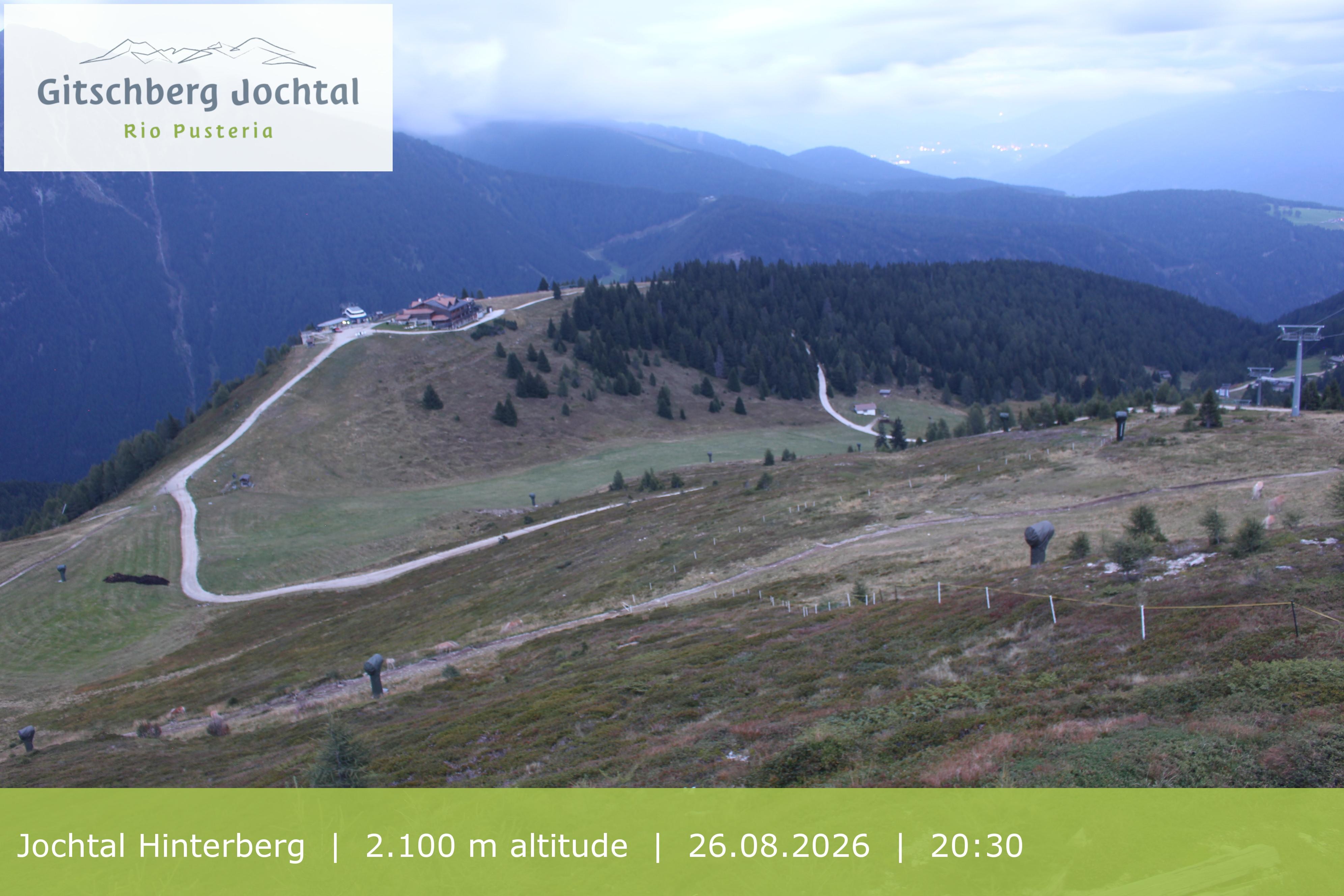 Archived image Webcam: View at Jochtal