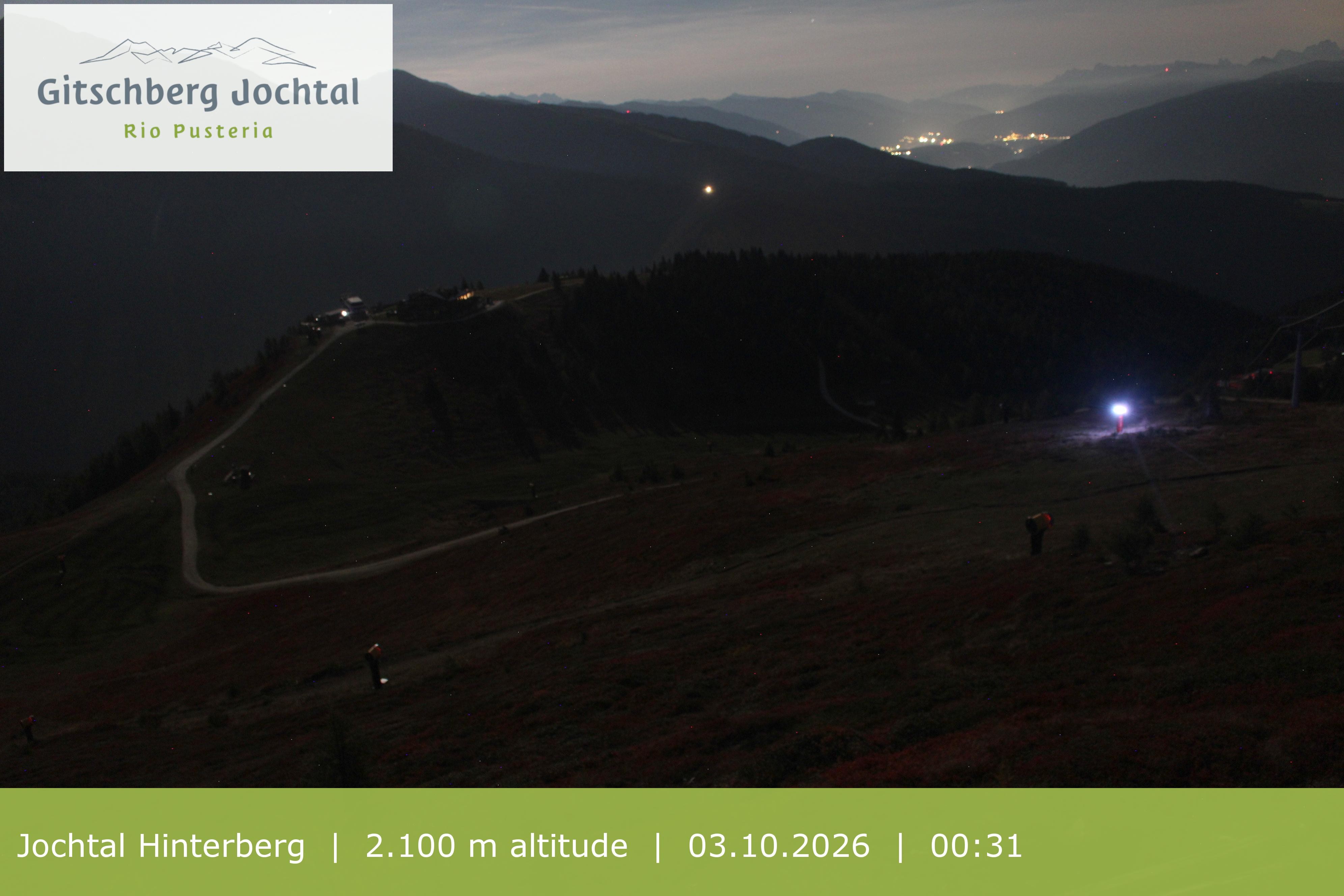 Archived image Webcam: View at Jochtal