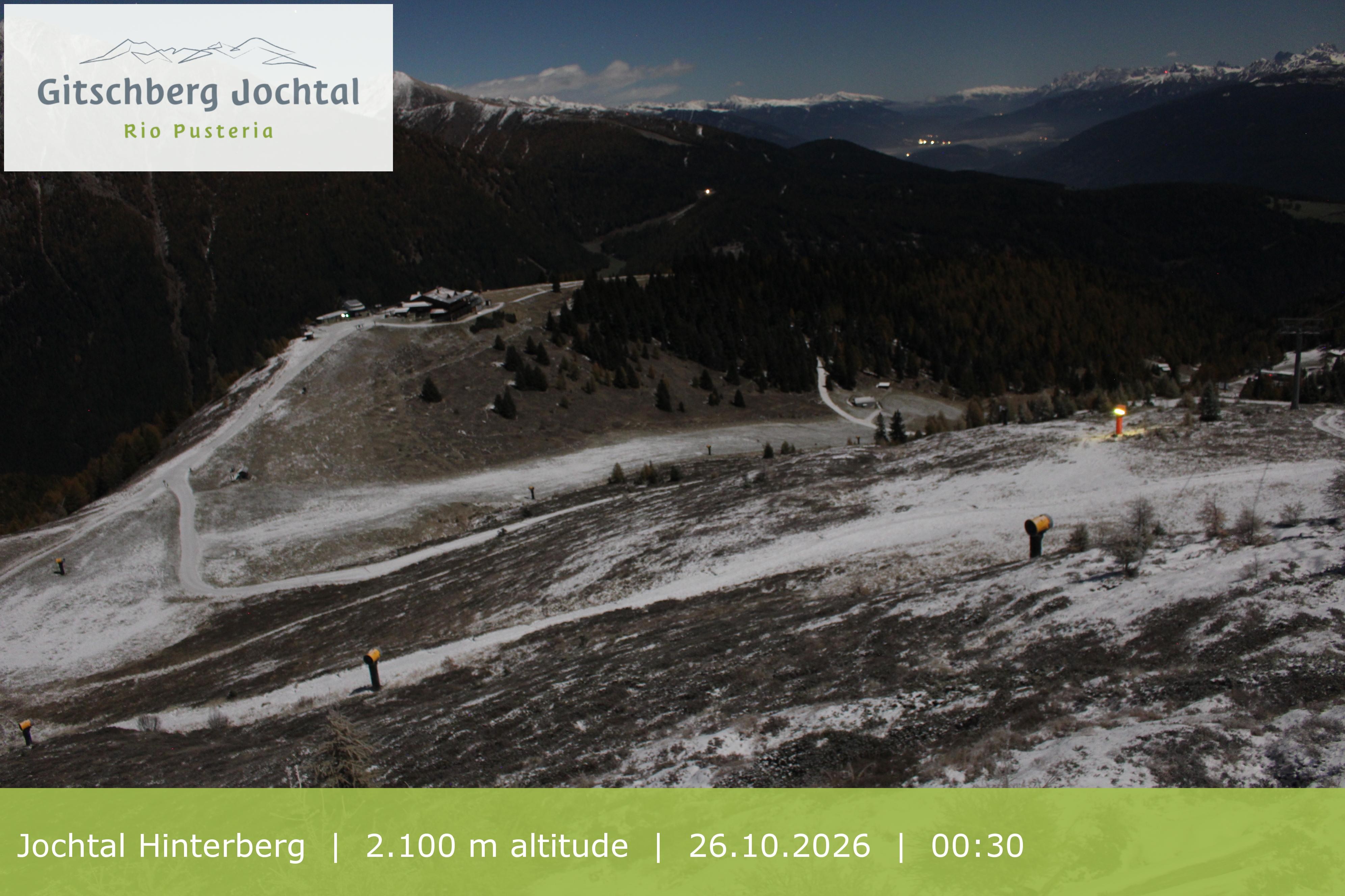 Archived image Webcam: View at Jochtal