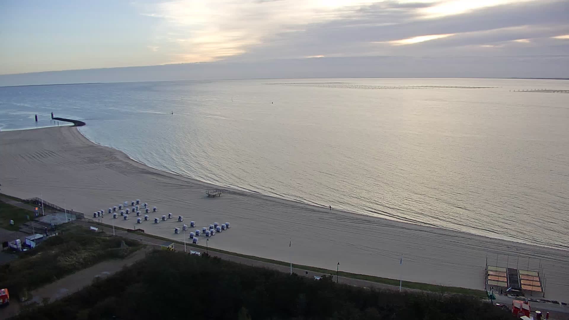 Archiv Foto Webcam Sylt: Hörnum Strand