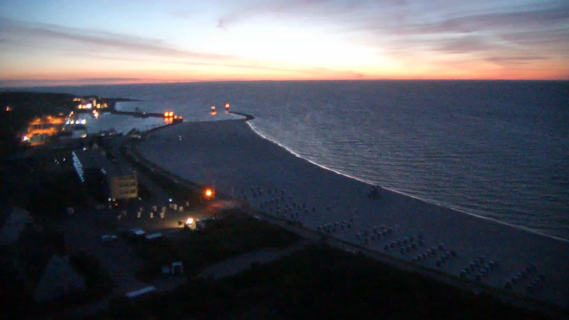 Archived image Webcam Sylt: Hörnum - Beach