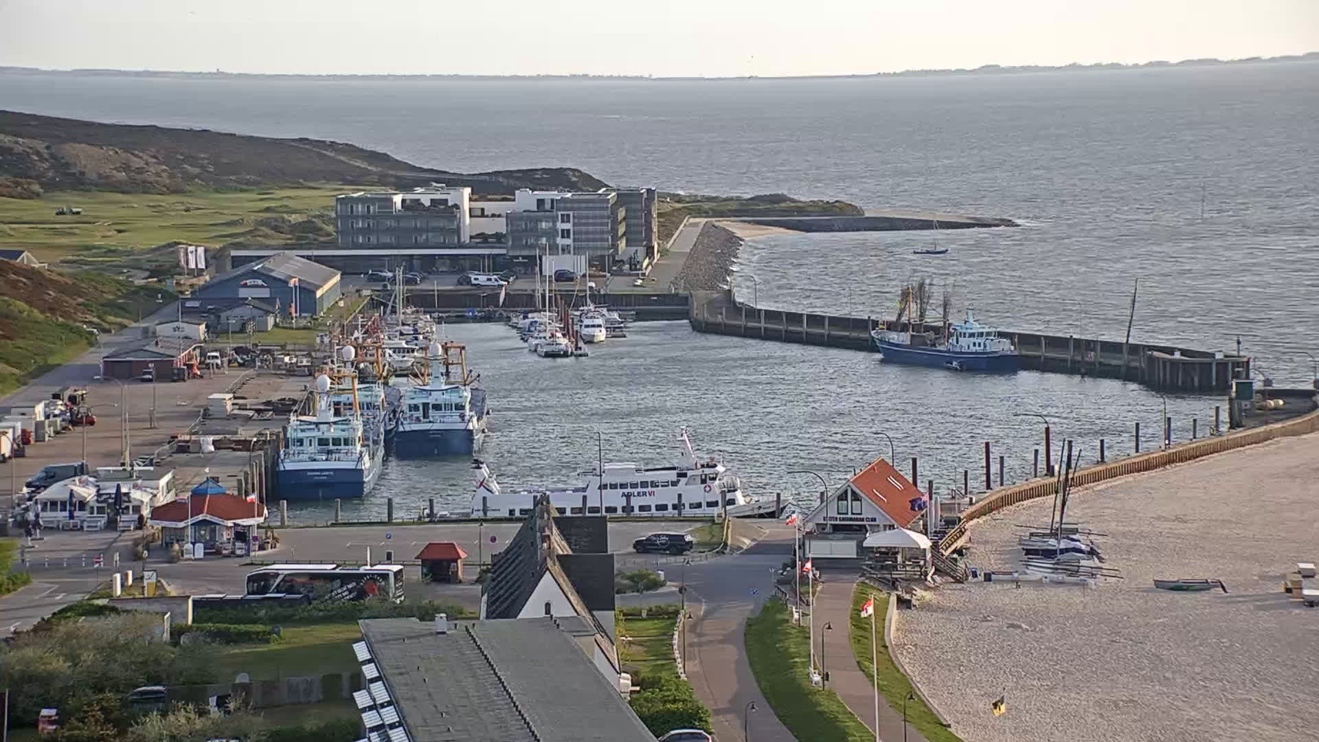Archived image Webcam Sylt: Hörnum - Beach