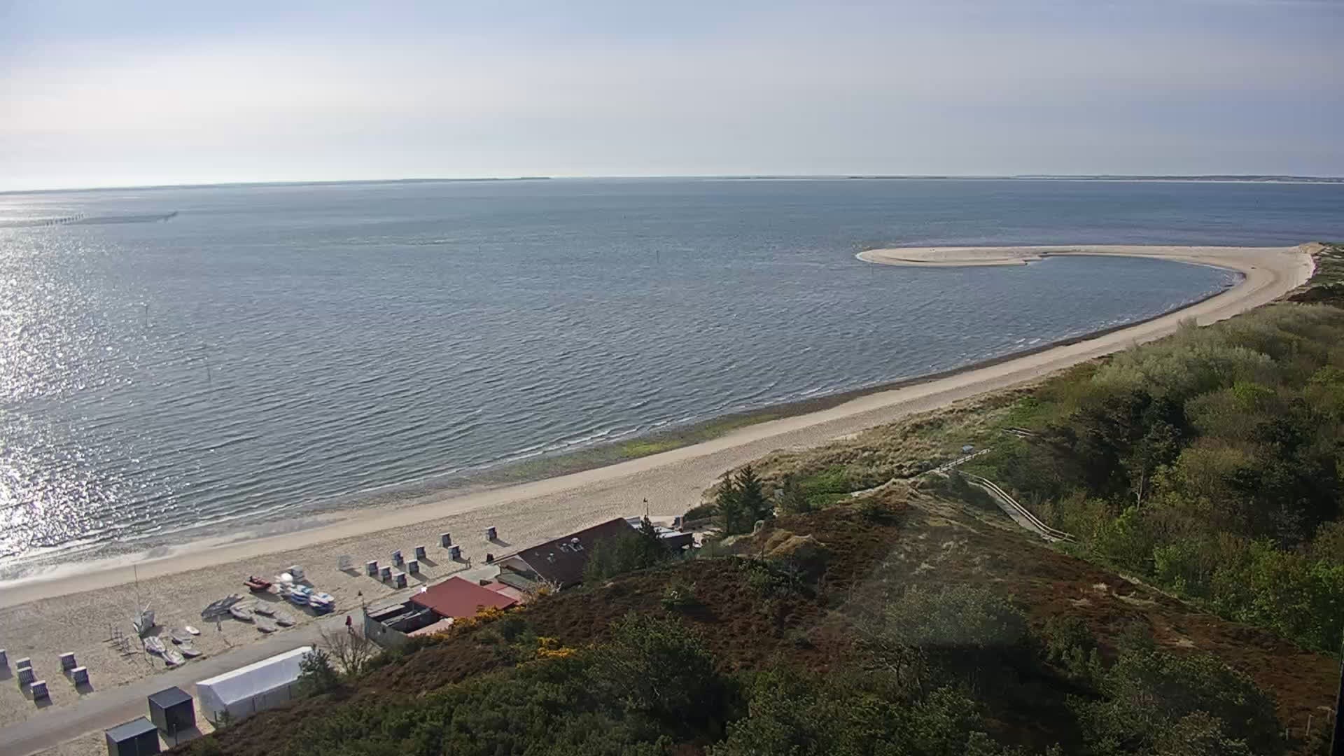 Archived image Webcam Sylt: Hörnum - Beach