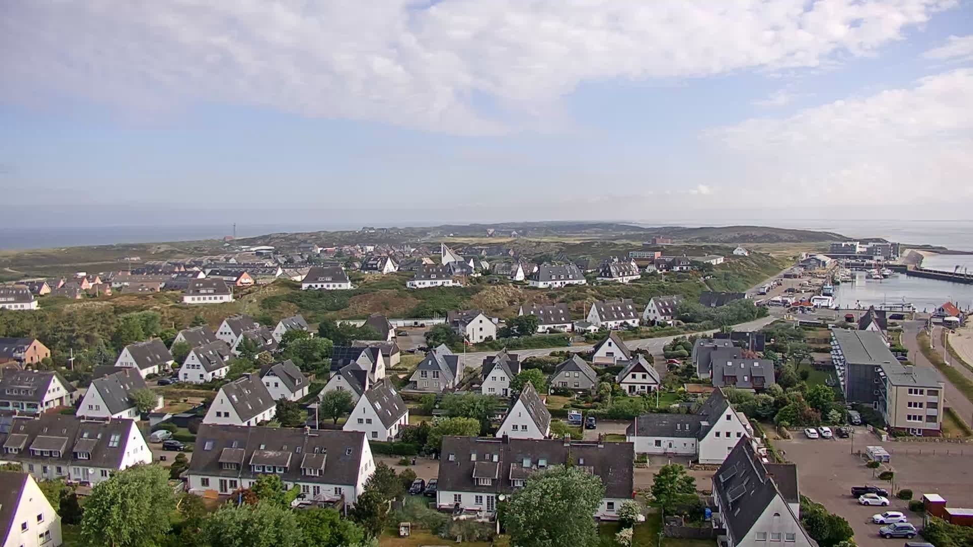 Archived image Webcam Sylt: Hörnum - Beach