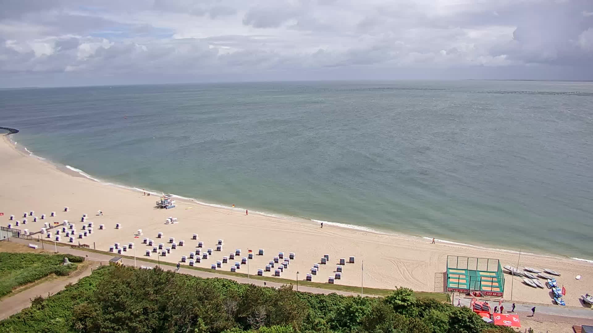 Archiv Foto Webcam Sylt: Hörnum Strand