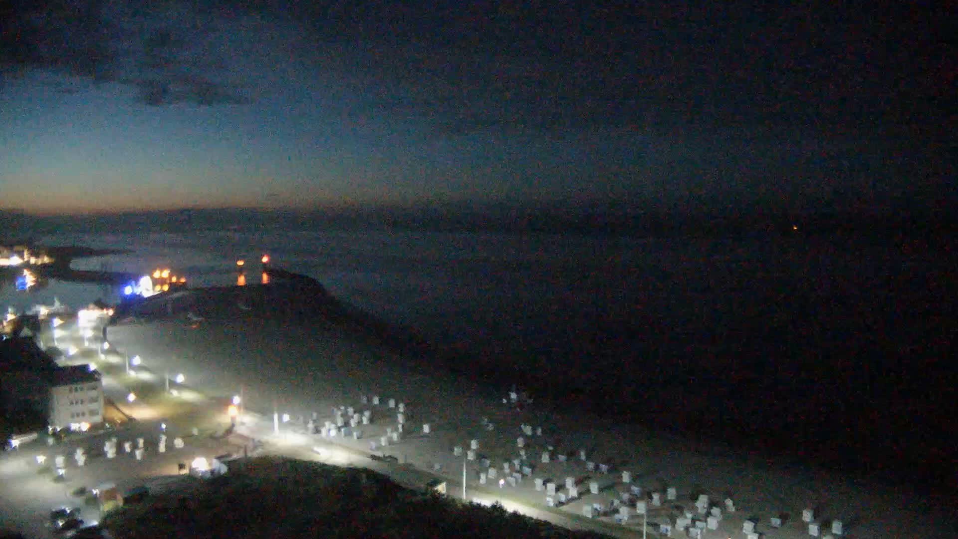 Archived image Webcam Sylt: Hörnum - Beach