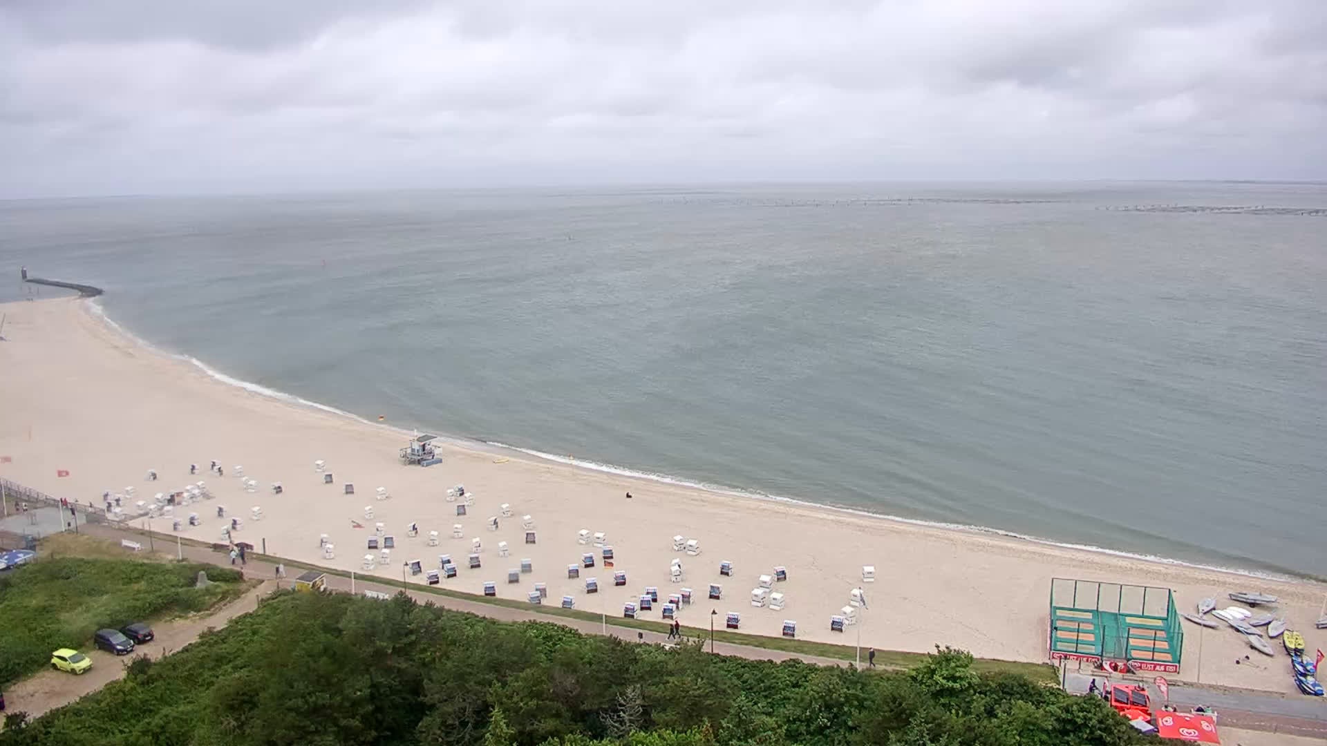 Archiv Foto Webcam Sylt: Hörnum Strand