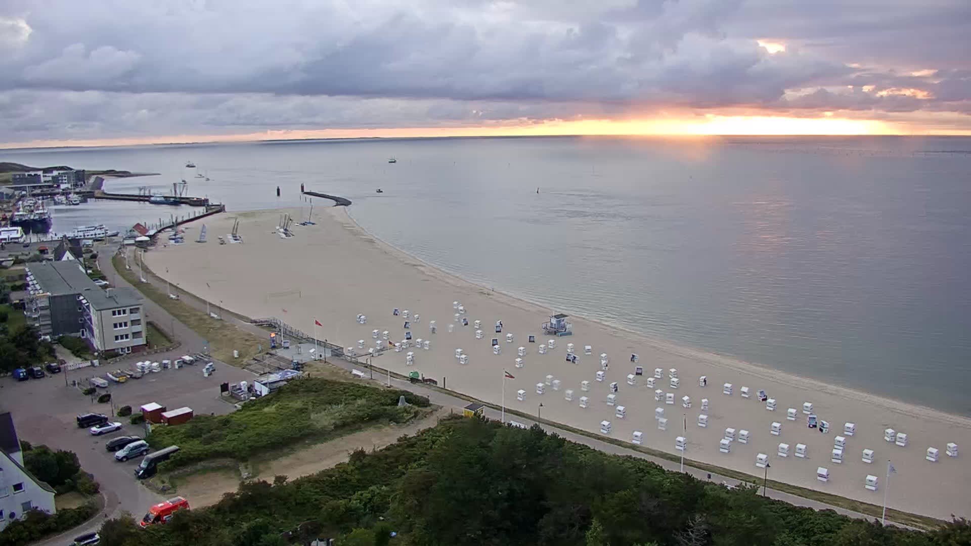 Archiv Foto Webcam Sylt: Hörnum Strand